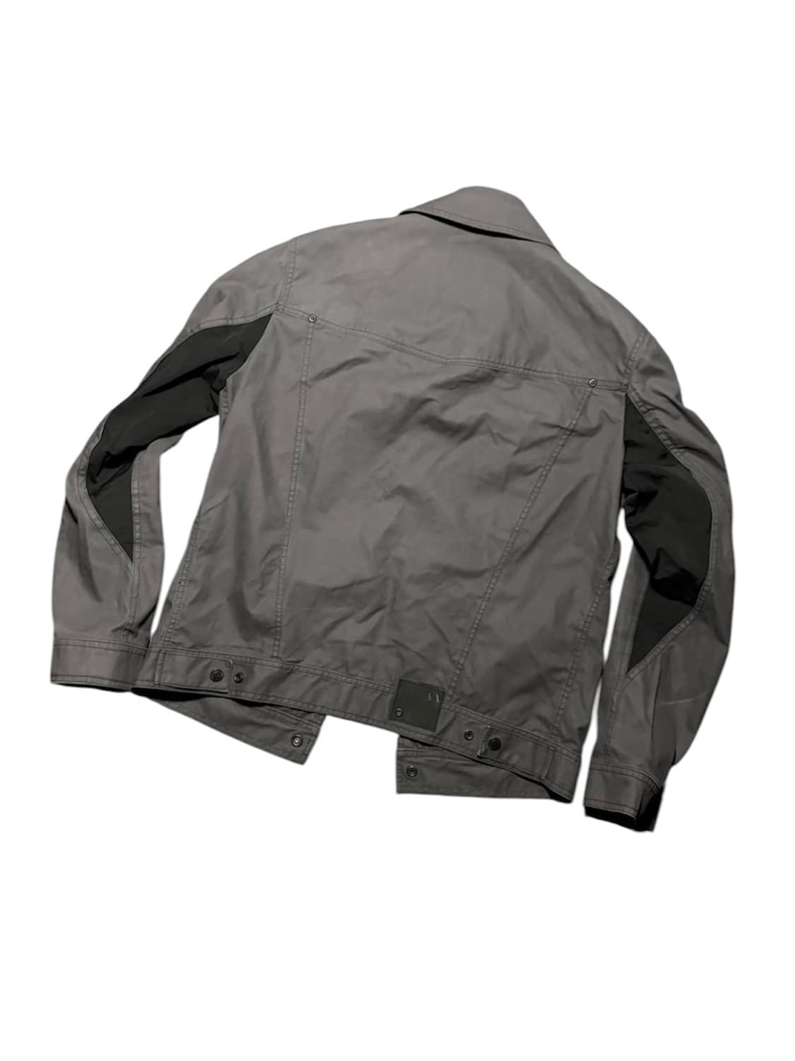 Armani exchange paneled cotton trucker 상품이미지2