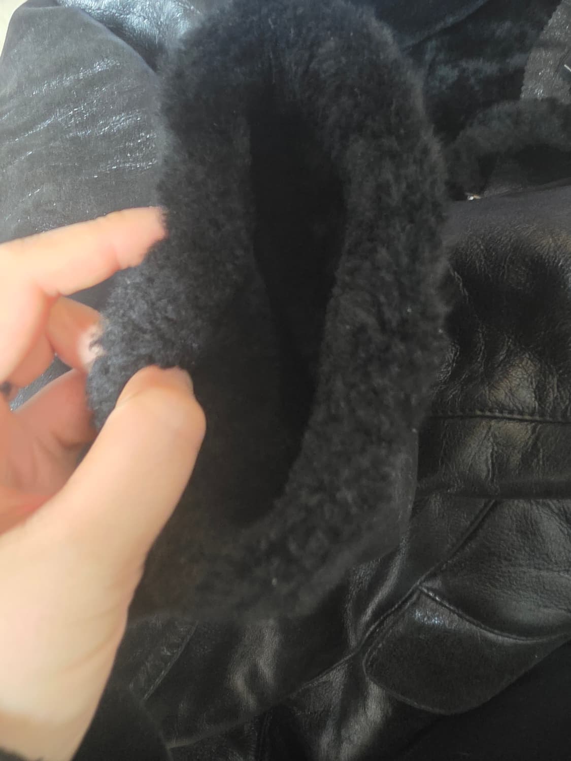 (최종가격) 양가죽 무스탕 상품이미지4