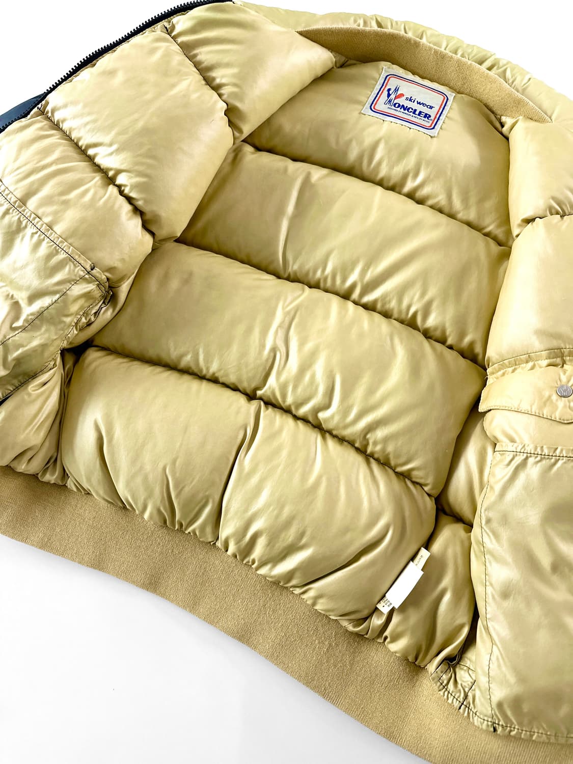 (Rare)90s 몽클레어 X 아식스 구스다운 자켓 상품이미지5