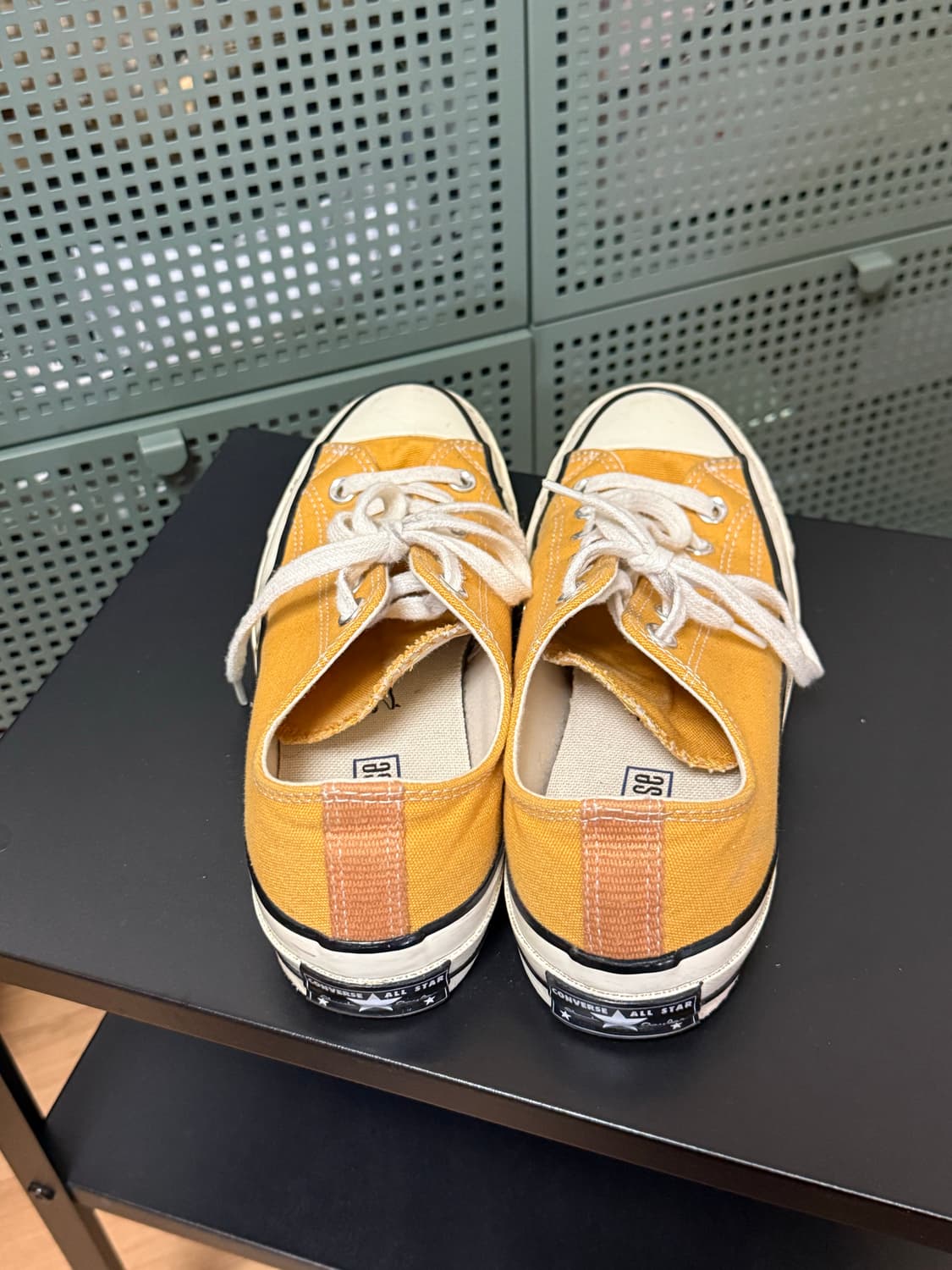 컨버스 로우 옐로우 상품이미지3