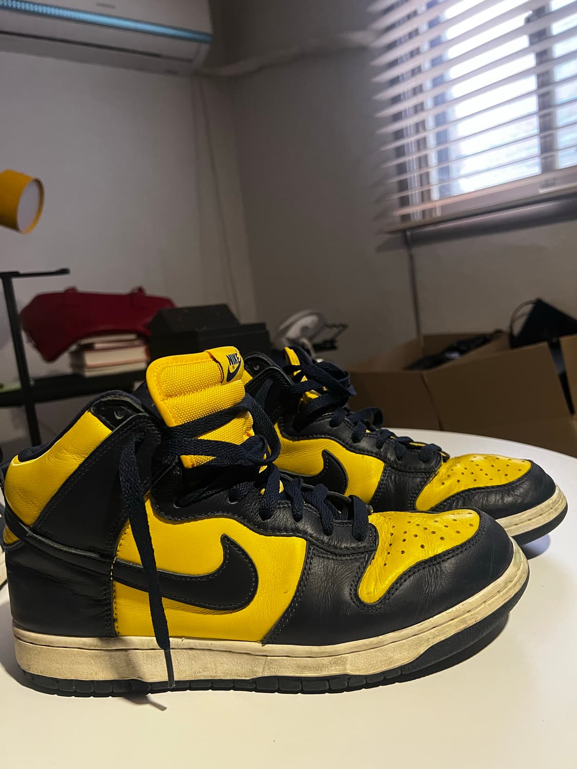 나이키 덩크 Dunk High SP Maize & Blue (270cm) 상품이미지2