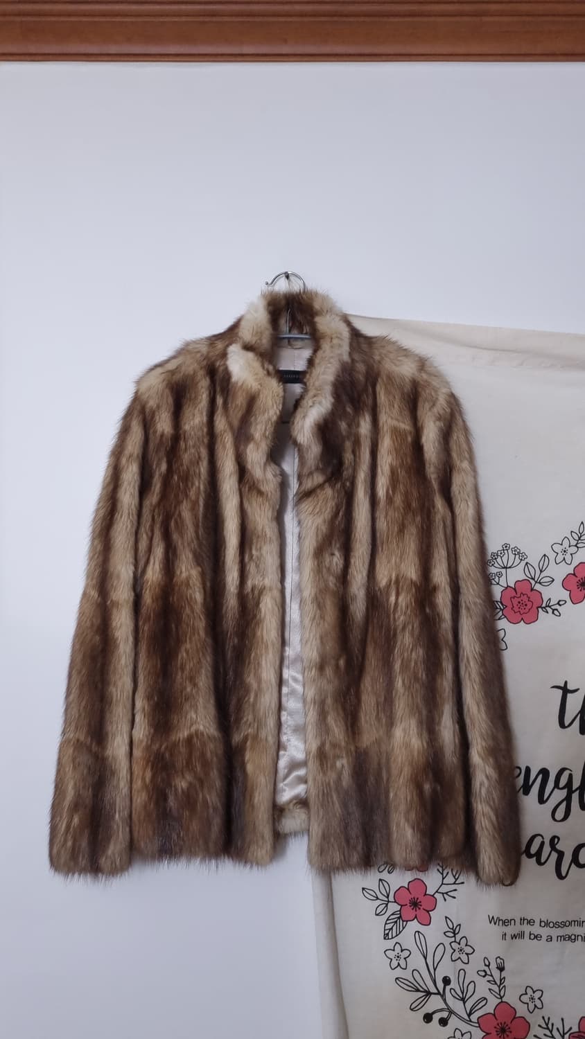  머스크랫 100 모피 퍼 자켓 상품이미지1
