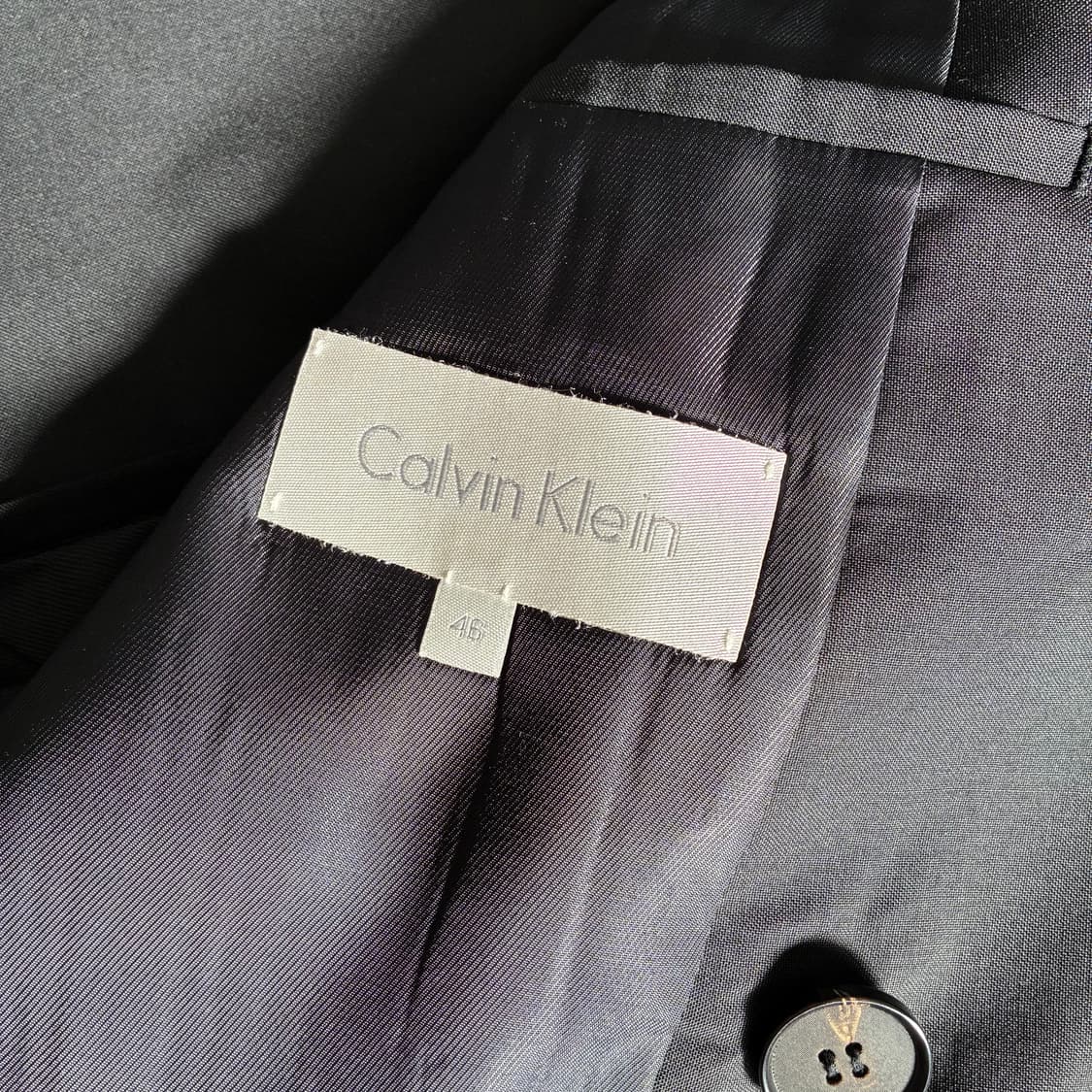 [46] 캘빈 클라인 더블 블레이저 울 코트 상품이미지2