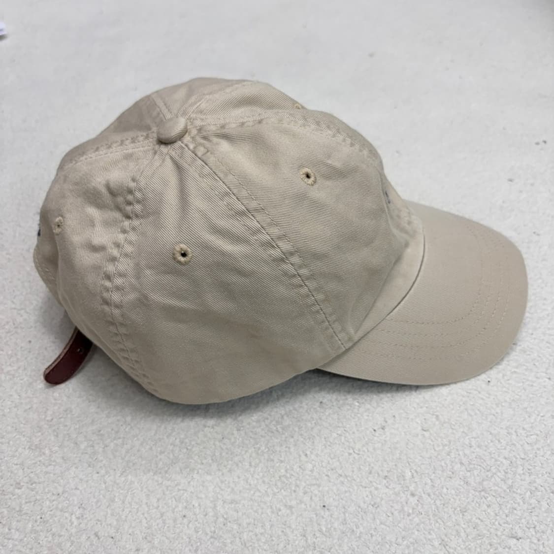 POLO 코튼 치노 베이스볼 캡 베이지 상품이미지3