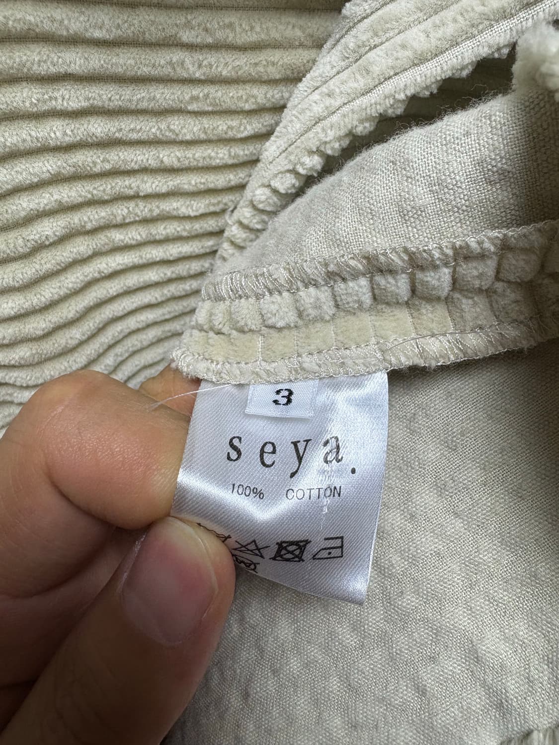 [3] Seya. off shore 코듀로이 셔츠 자켓 상품이미지6