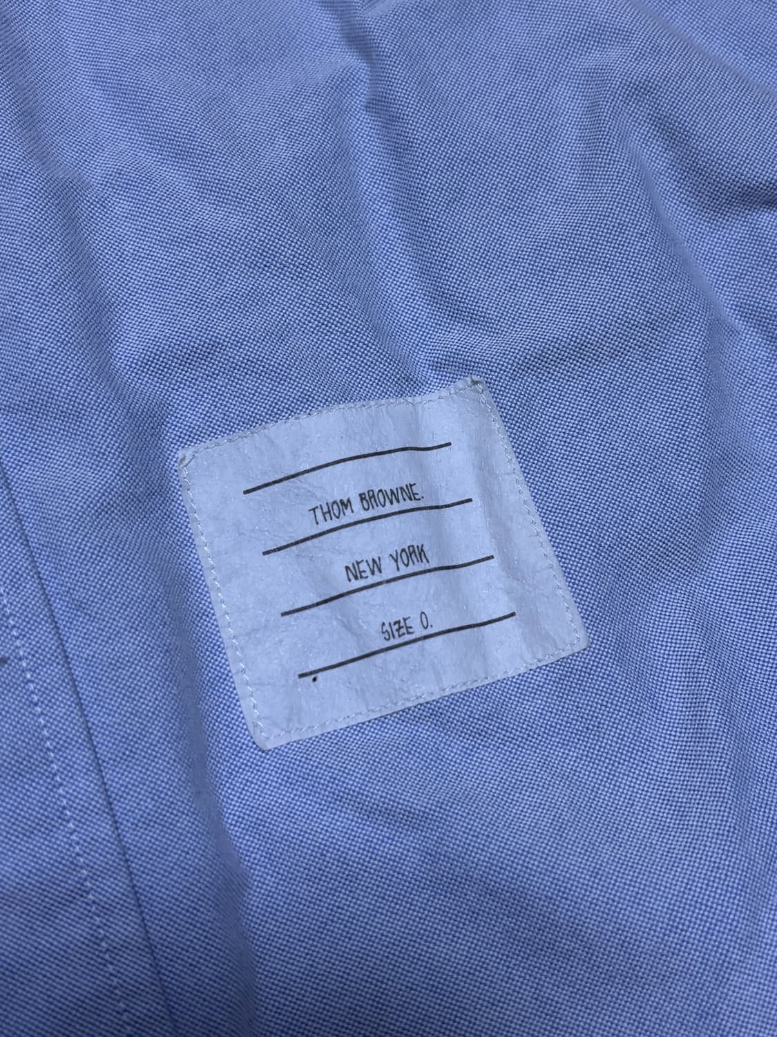 톰브라운 컬러블록 셔츠 (사이즈0) 상품이미지3