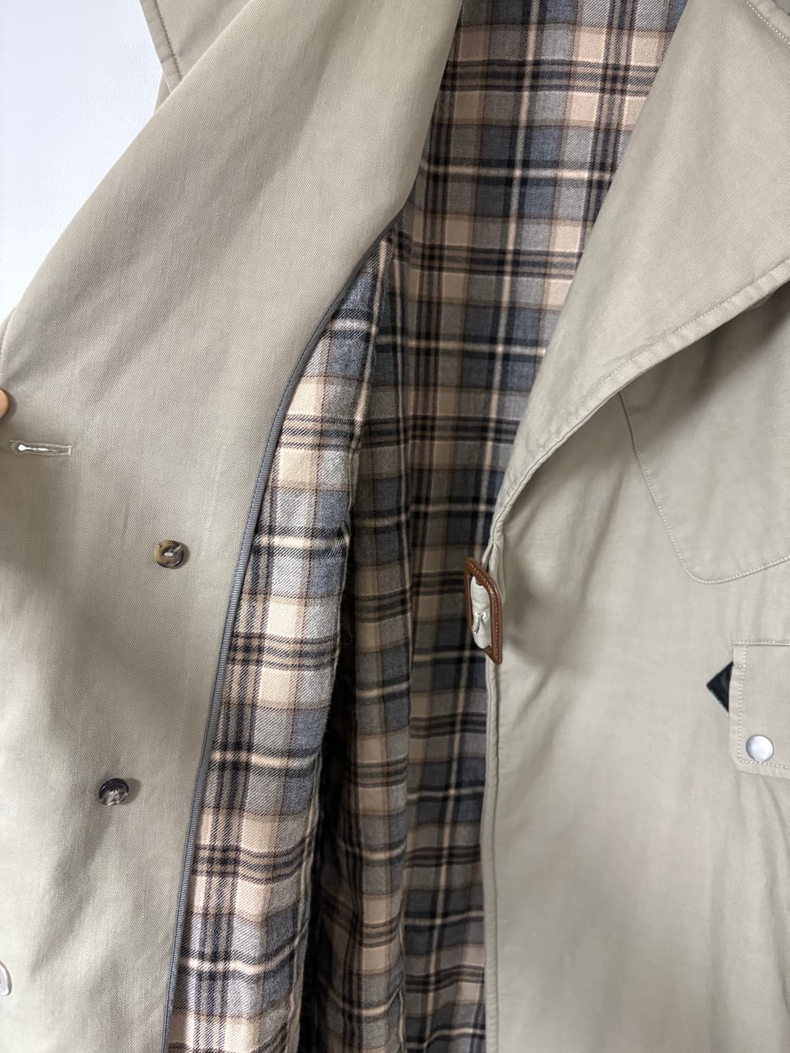 Maison Margiela 디컨스트럭티드 벨트 트렌치코트 40사이즈  상품이미지4