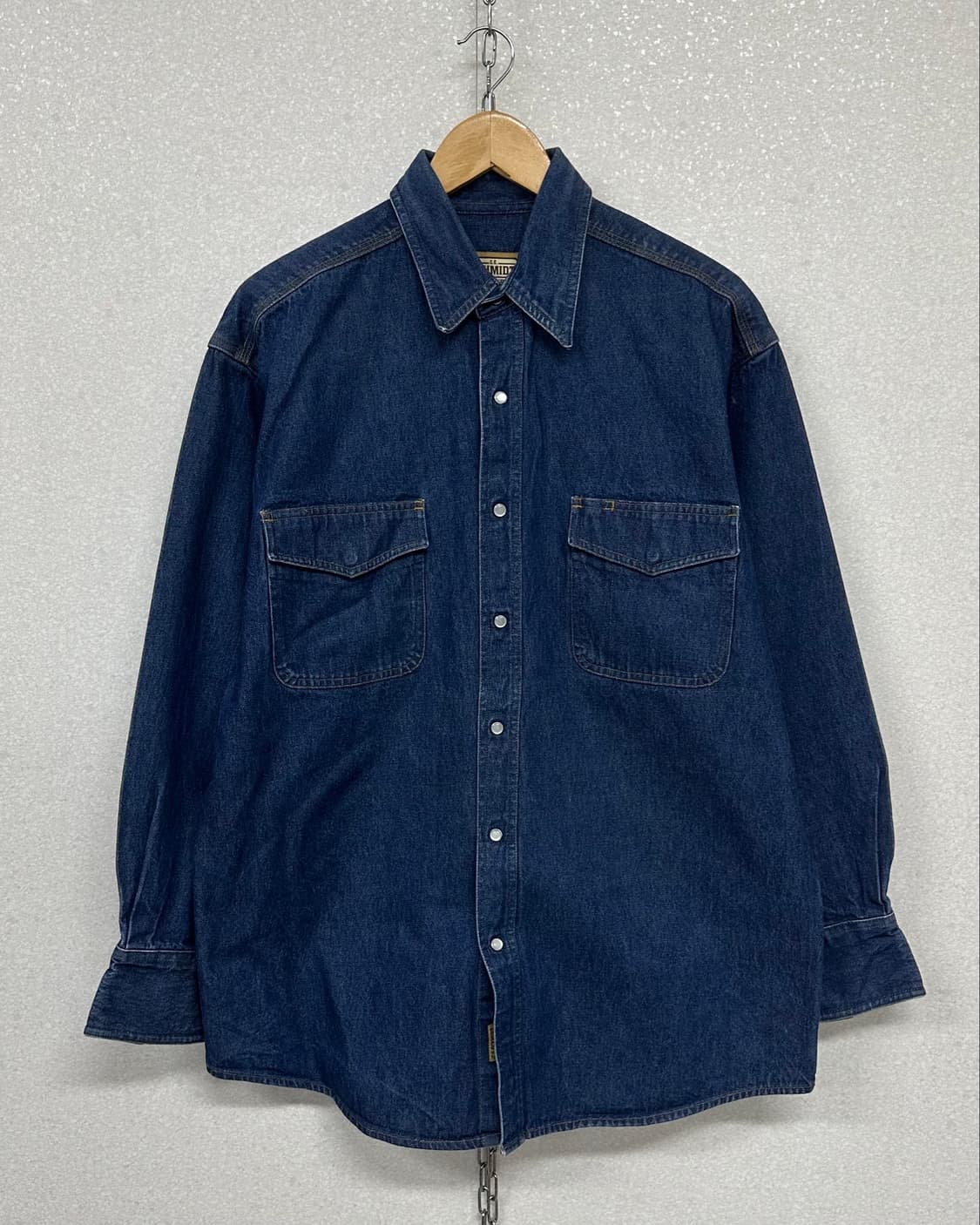 (XL)SCHMIDT 웨스텀 데님셔츠-M2506 상품이미지1