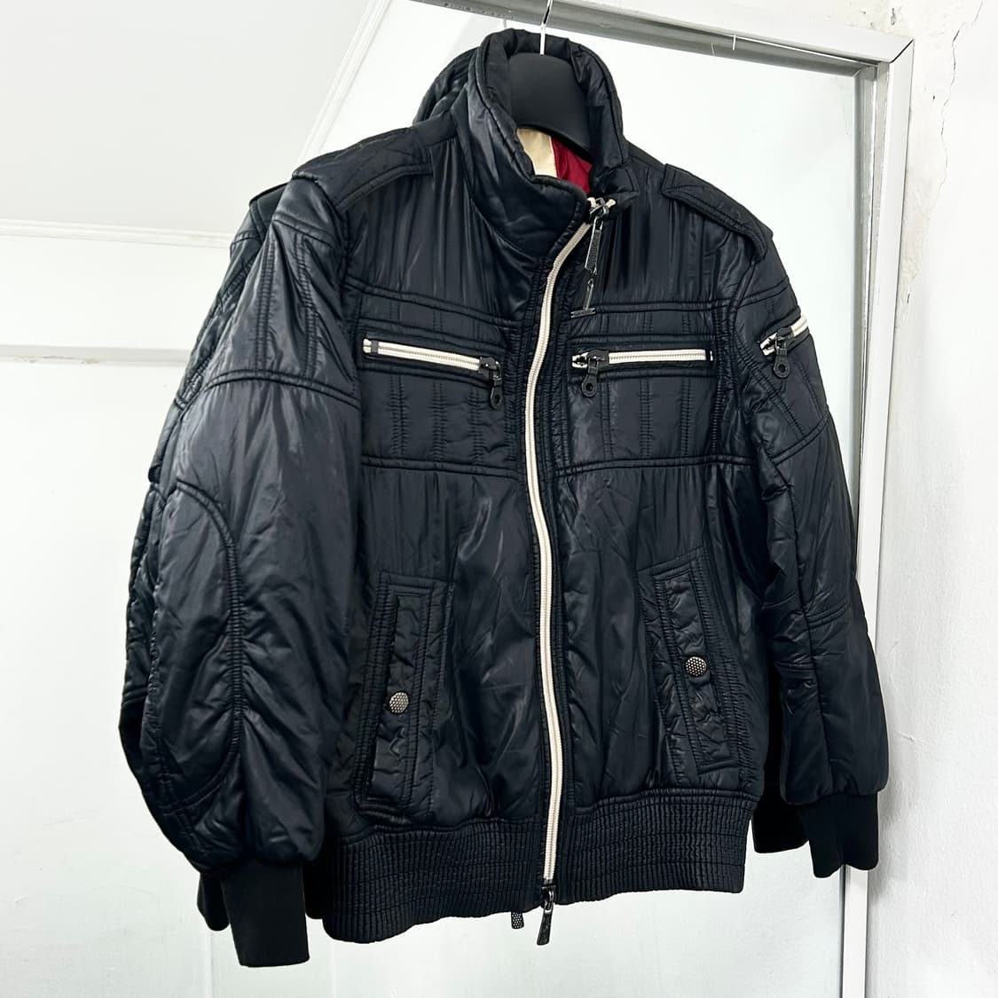 디젤 투웨이 바이커 패딩 상품이미지4