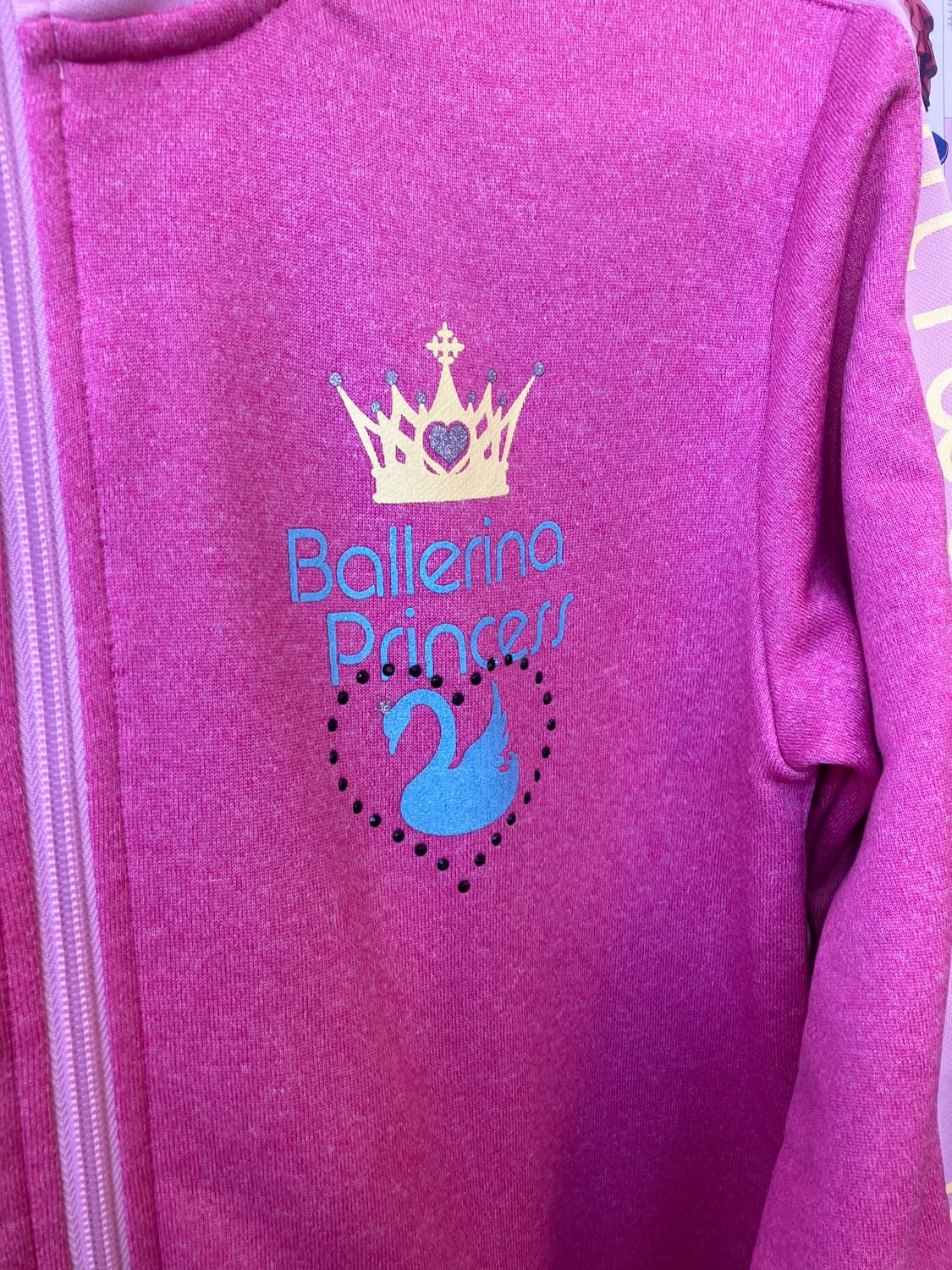 jpn 핑크 발레 집업 상품이미지3