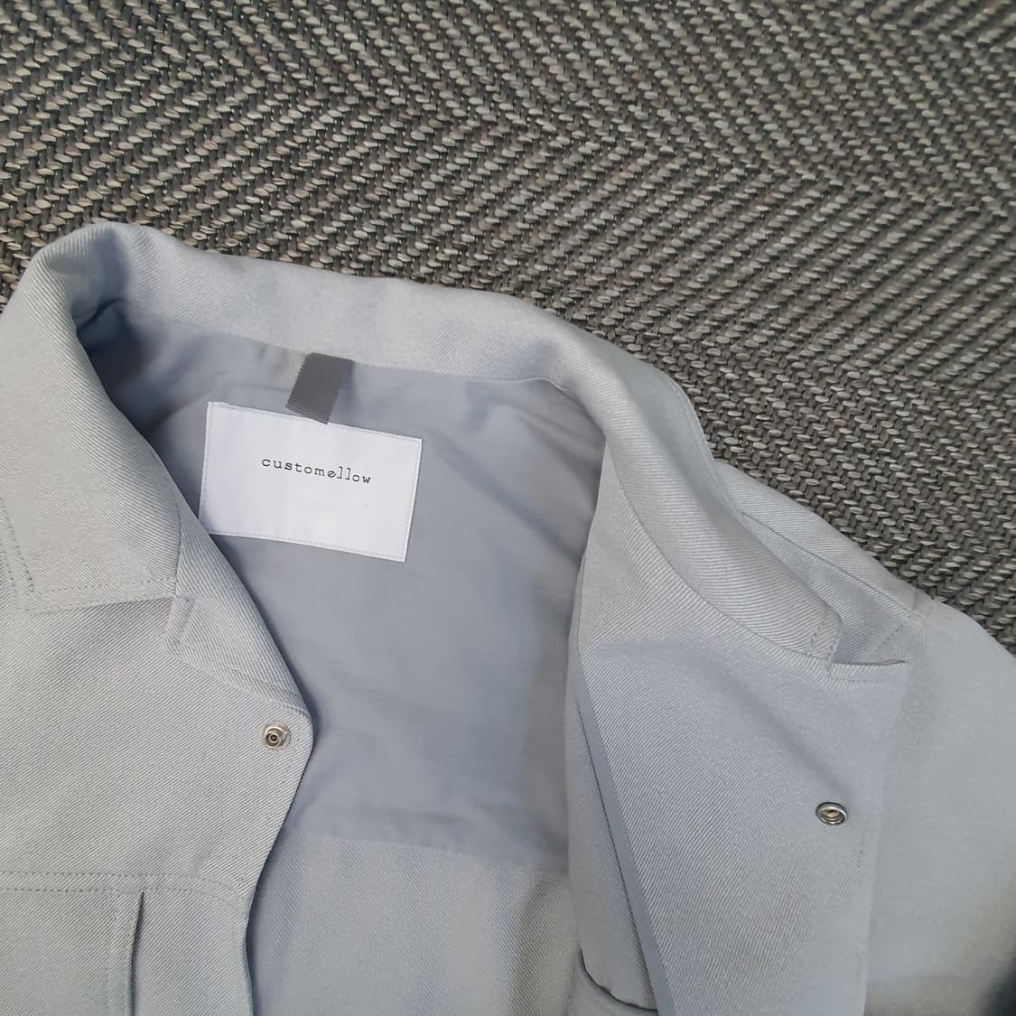 커스텀멜로우 포켓 자켓 셔츠 남자105 상품이미지8