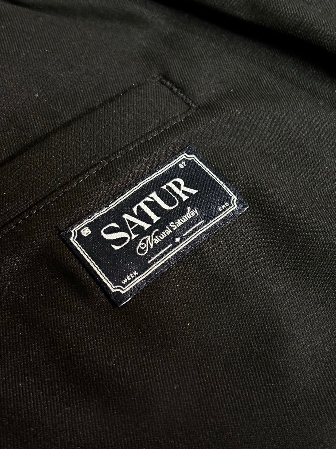 [새상품]세터 클래식 원 턱 이지 팬츠 블랙 (슬랙스) 상품이미지3