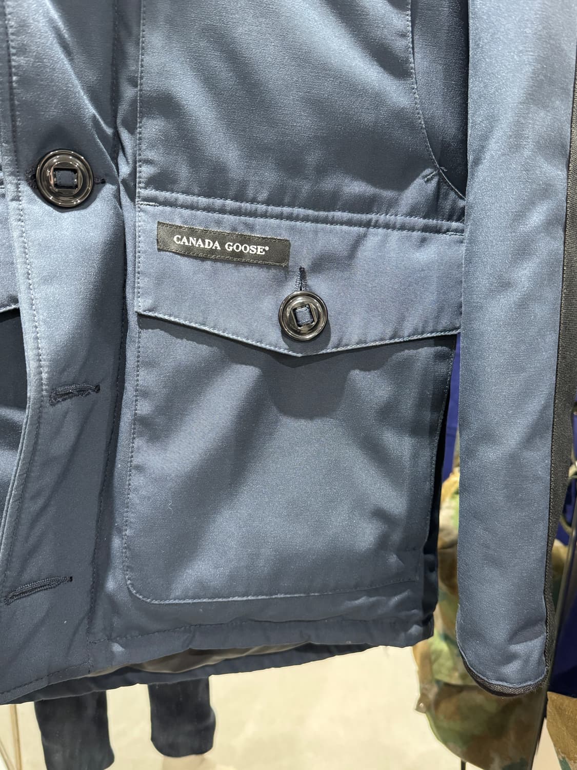 캐나다구스 매키너 퓨전핏 잉크블루 S 상품이미지2