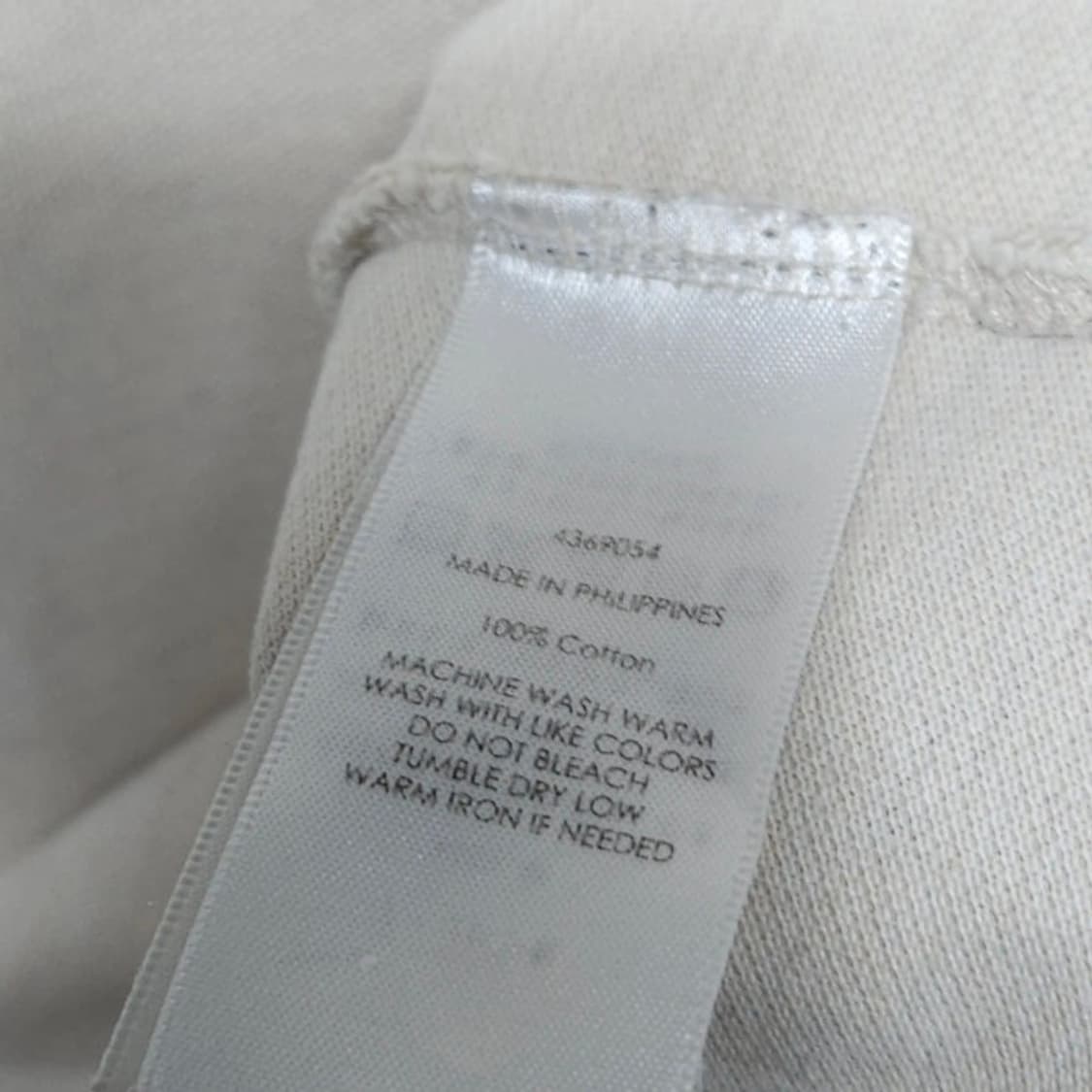 100)Polo 폴로 랄프로렌 긴팔 카라티 아이보리 상품이미지4