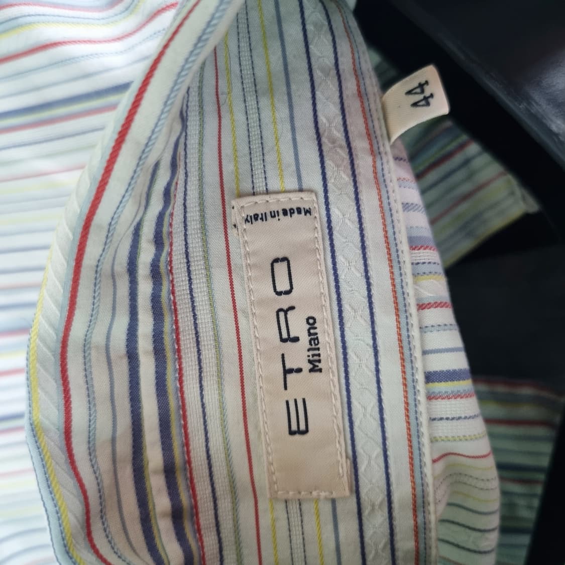 에트로 정품 스트라이프 남방 상품이미지4