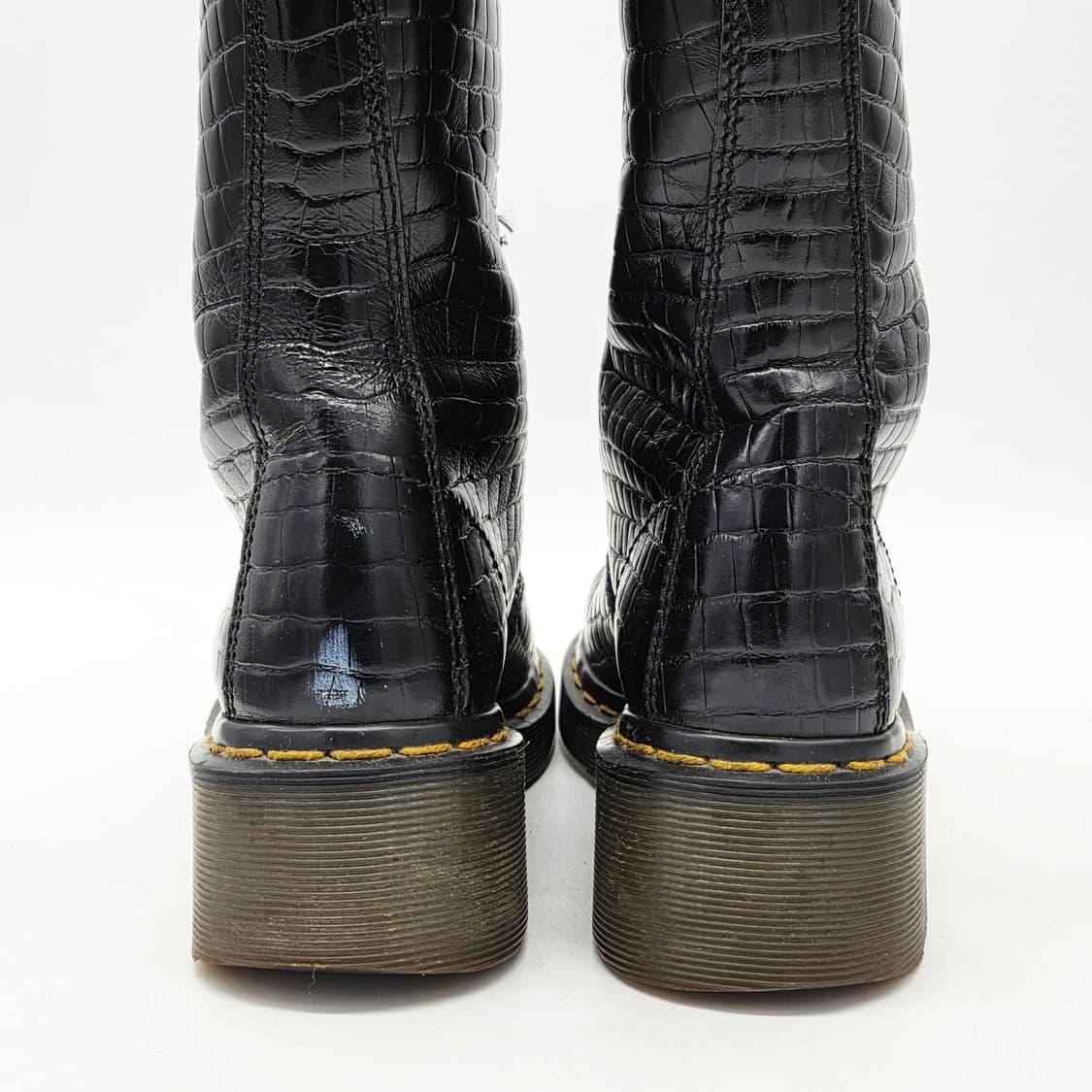 닥터마틴 90s 9730 20홀 크로크 블랙 영국제 (4) 상품이미지5