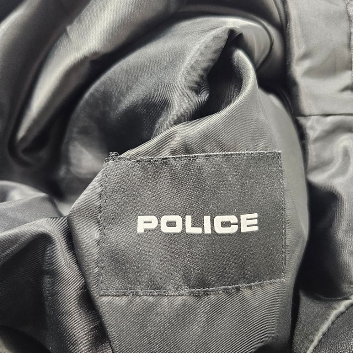 POLICE 양가죽 집업 자켓 M 상품이미지6