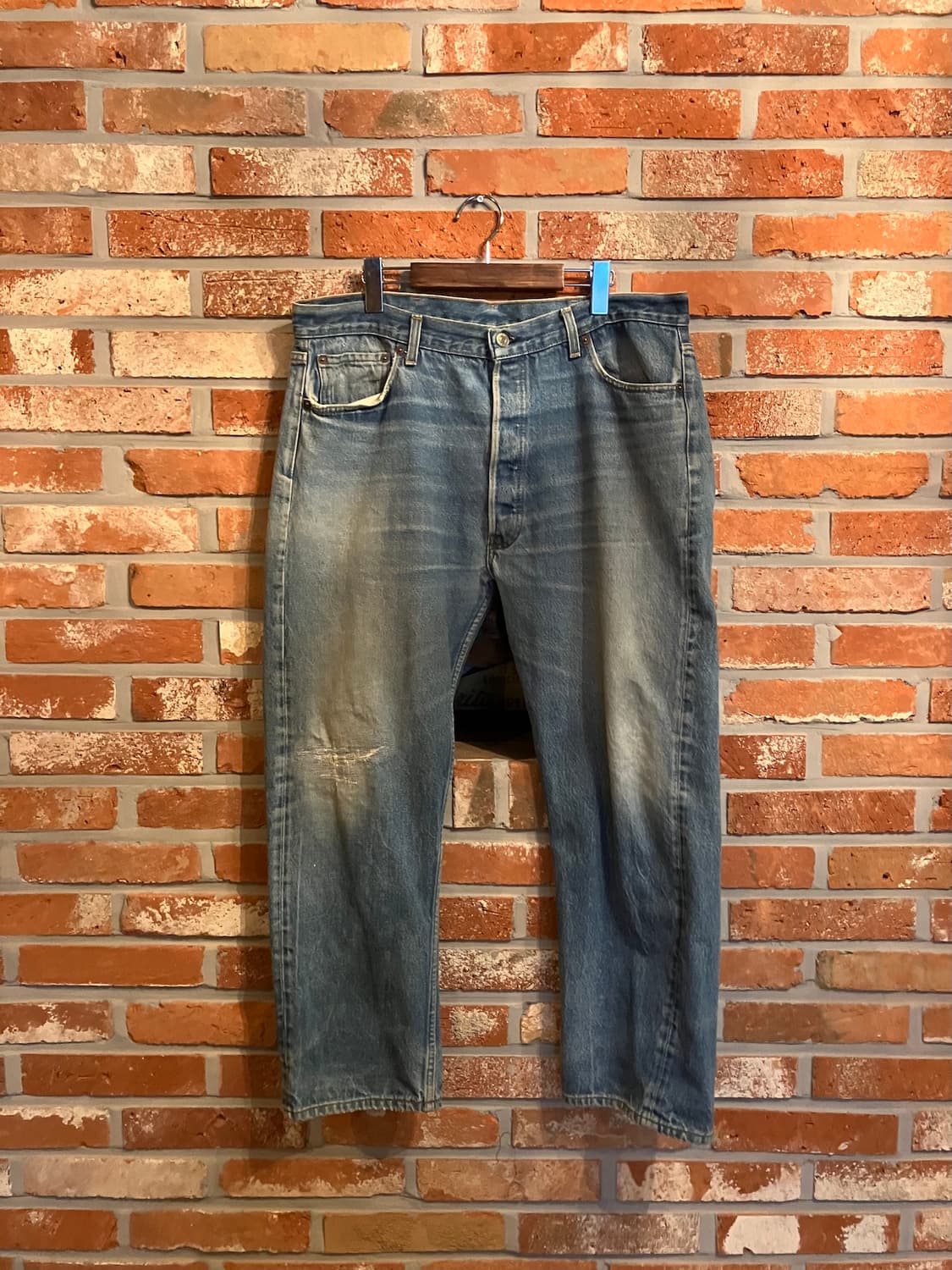 80s USA 빈티지 리바이스 501 0000 데님 팬츠 상품이미지1