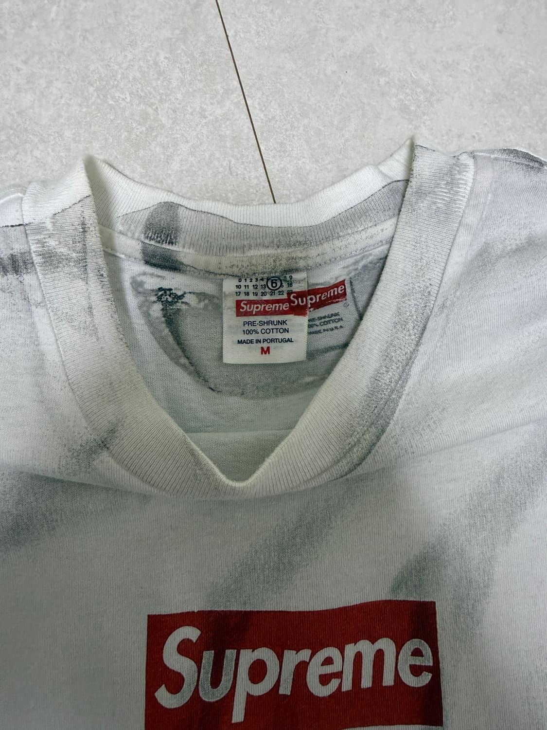 (M) 슈프림 mm6 마르지엘라 반팔 티셔츠 상품이미지3