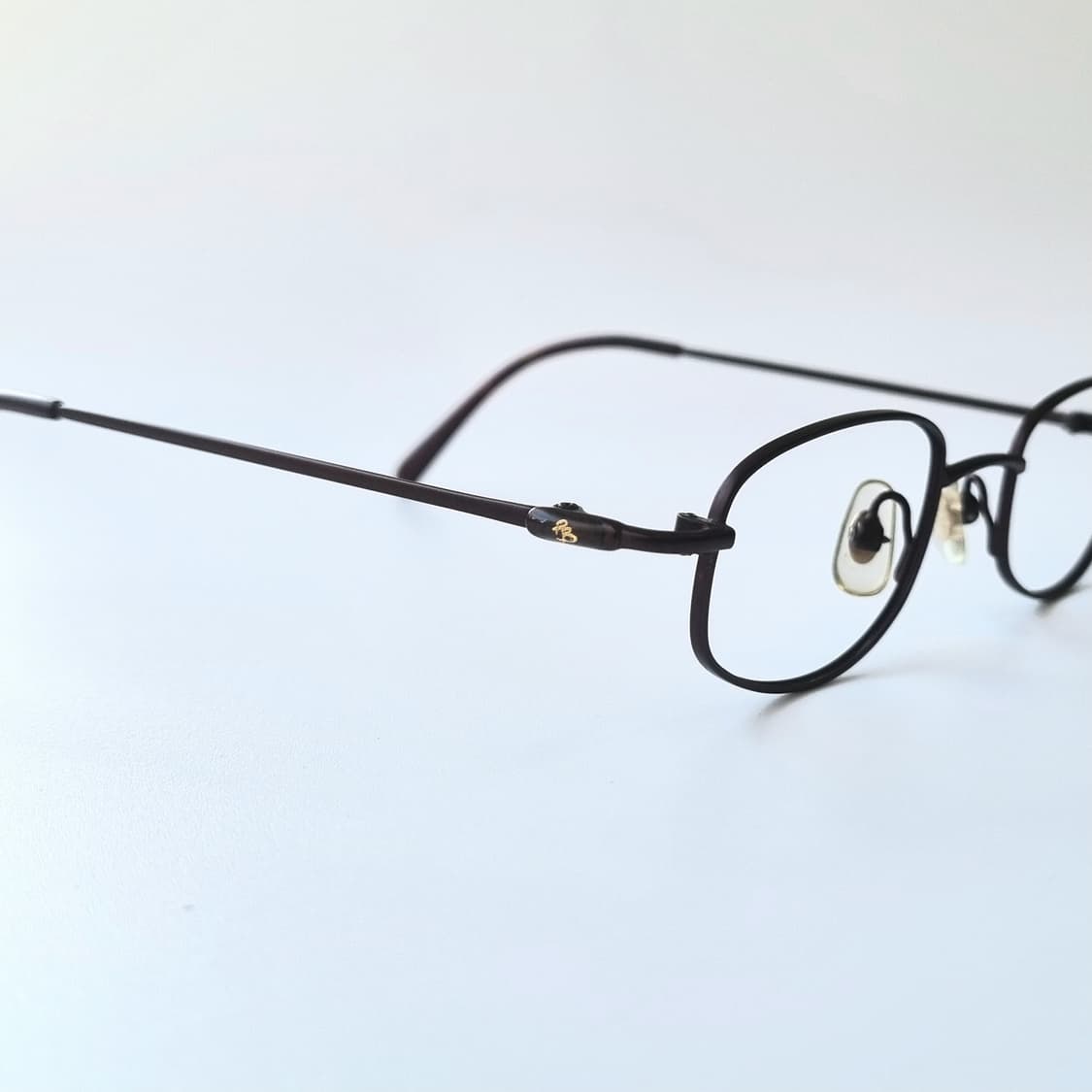 데드스탁 긱시크 입문템  오발 메탈 안경테 606 상품이미지6