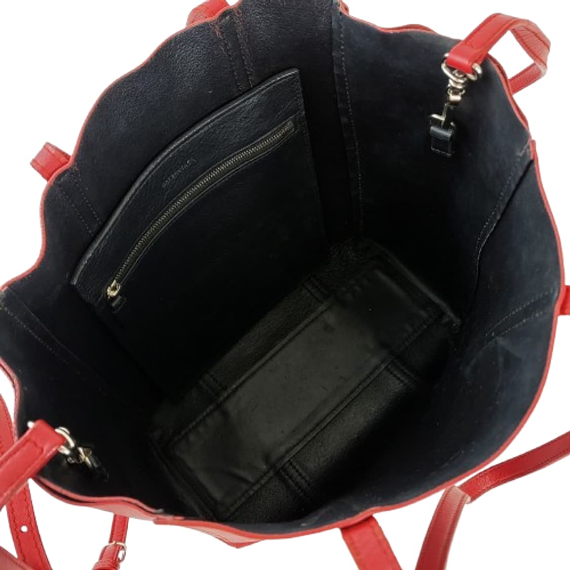 정품 발렌시아가 에브리데이백 xs 레드 상품이미지9