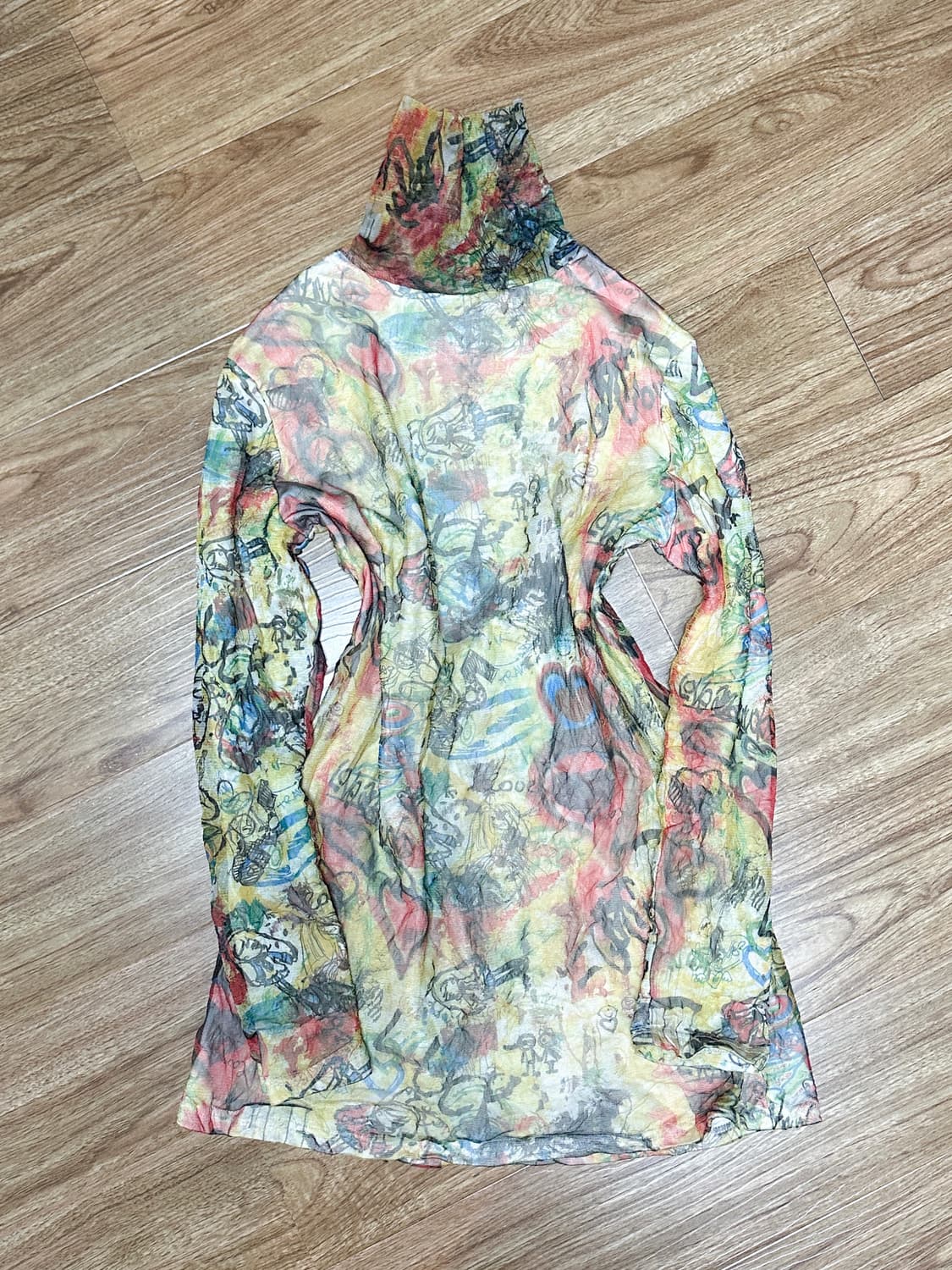 빈티지 일러스트 오타쿠 티셔츠 히메갸루 로걀 라떼 모리걸 긱시크 페어리 상품이미지1