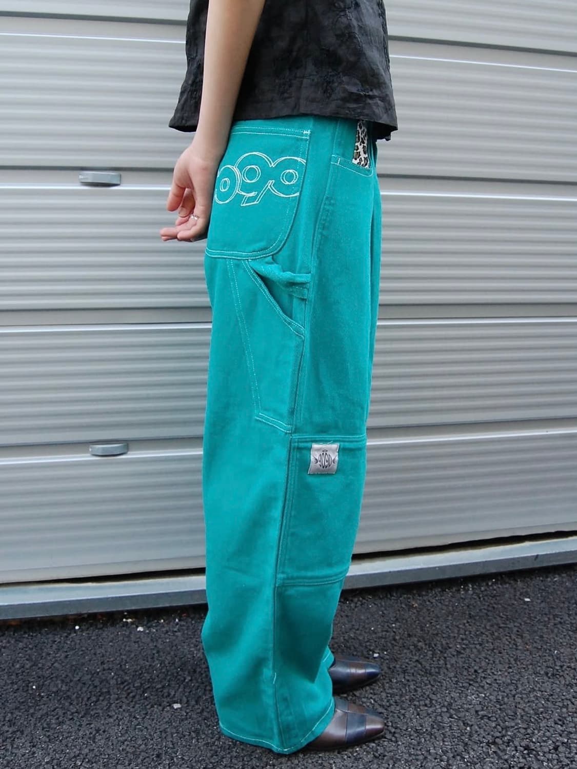 9090 호피 카펜더 팬츠 상품이미지4