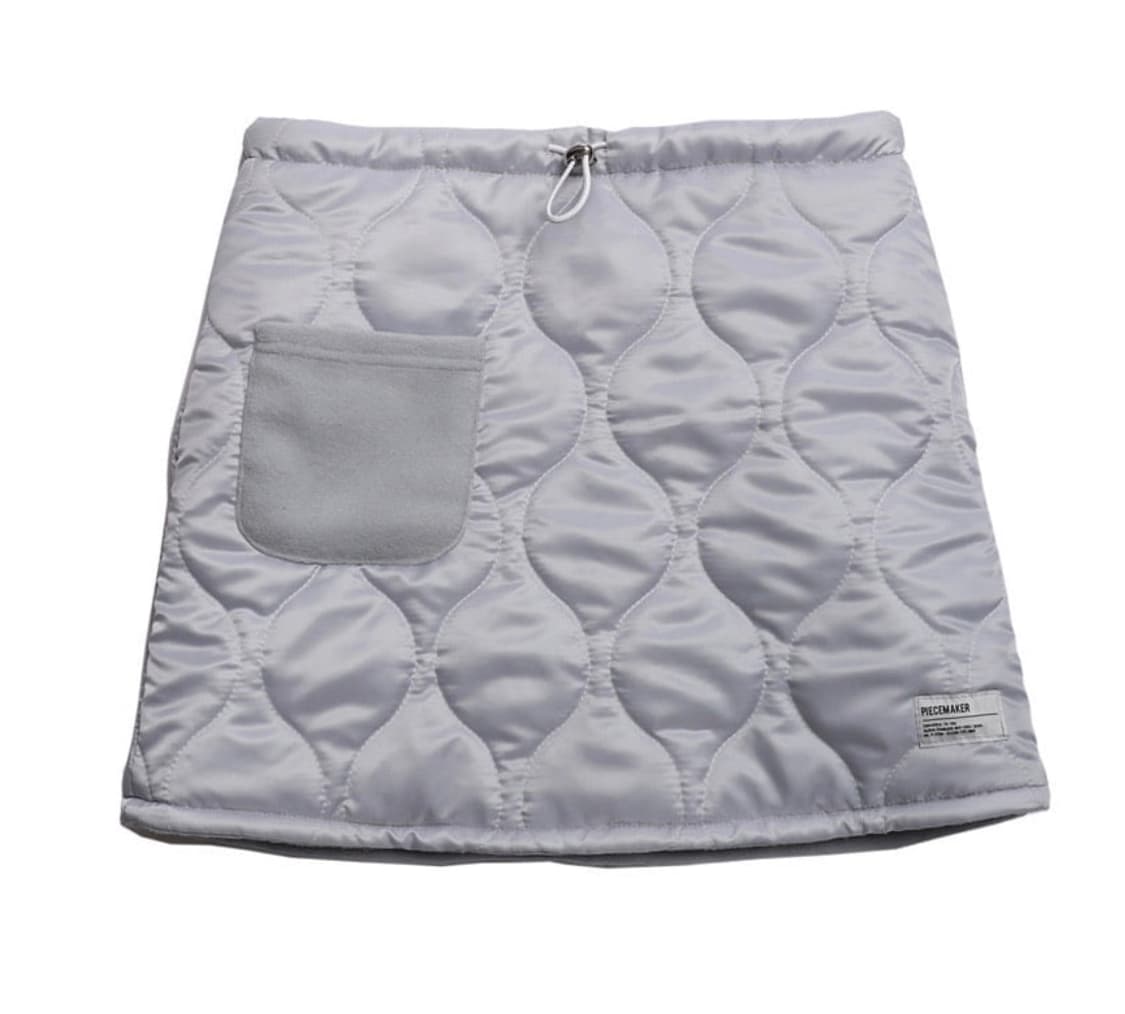 피스메이커 QUILTING SKIRT _ GREY 상품이미지3