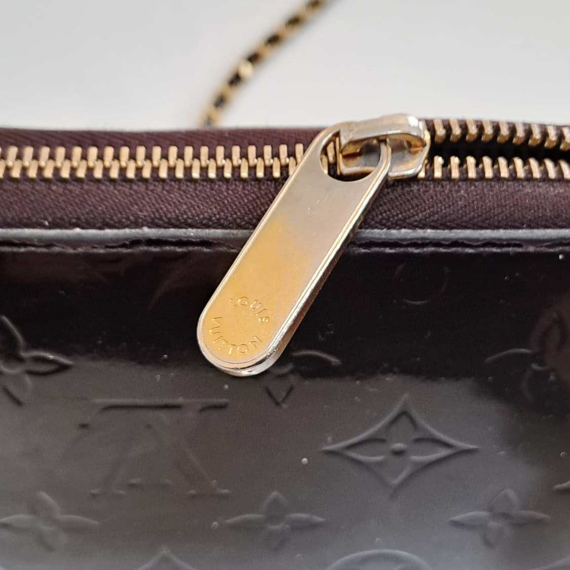 [100%/정품] 루이비통 모노그램 베르니 체인 스트랩 지갑 상품이미지6