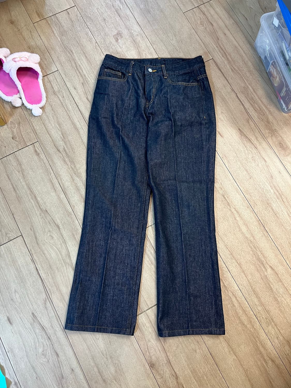 생지 플레어 데님 상품이미지1