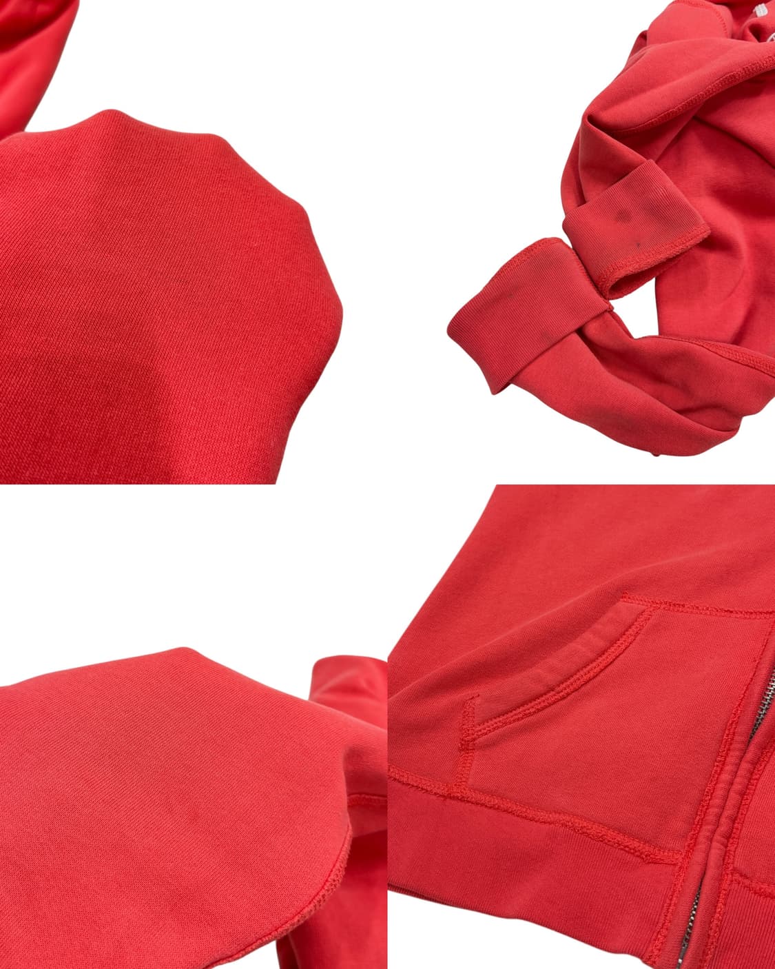 아베크롬비 빈티지 스펠로고 Y2K 후드집업 자켓 L 상품이미지6