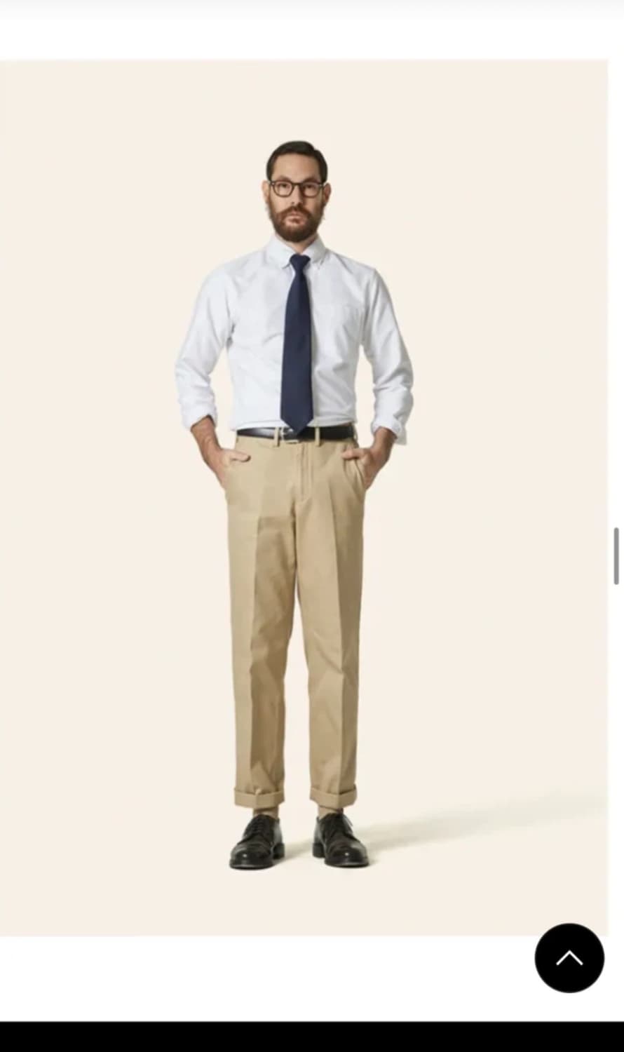 바스통 603 치노 팬츠 32 상품이미지2