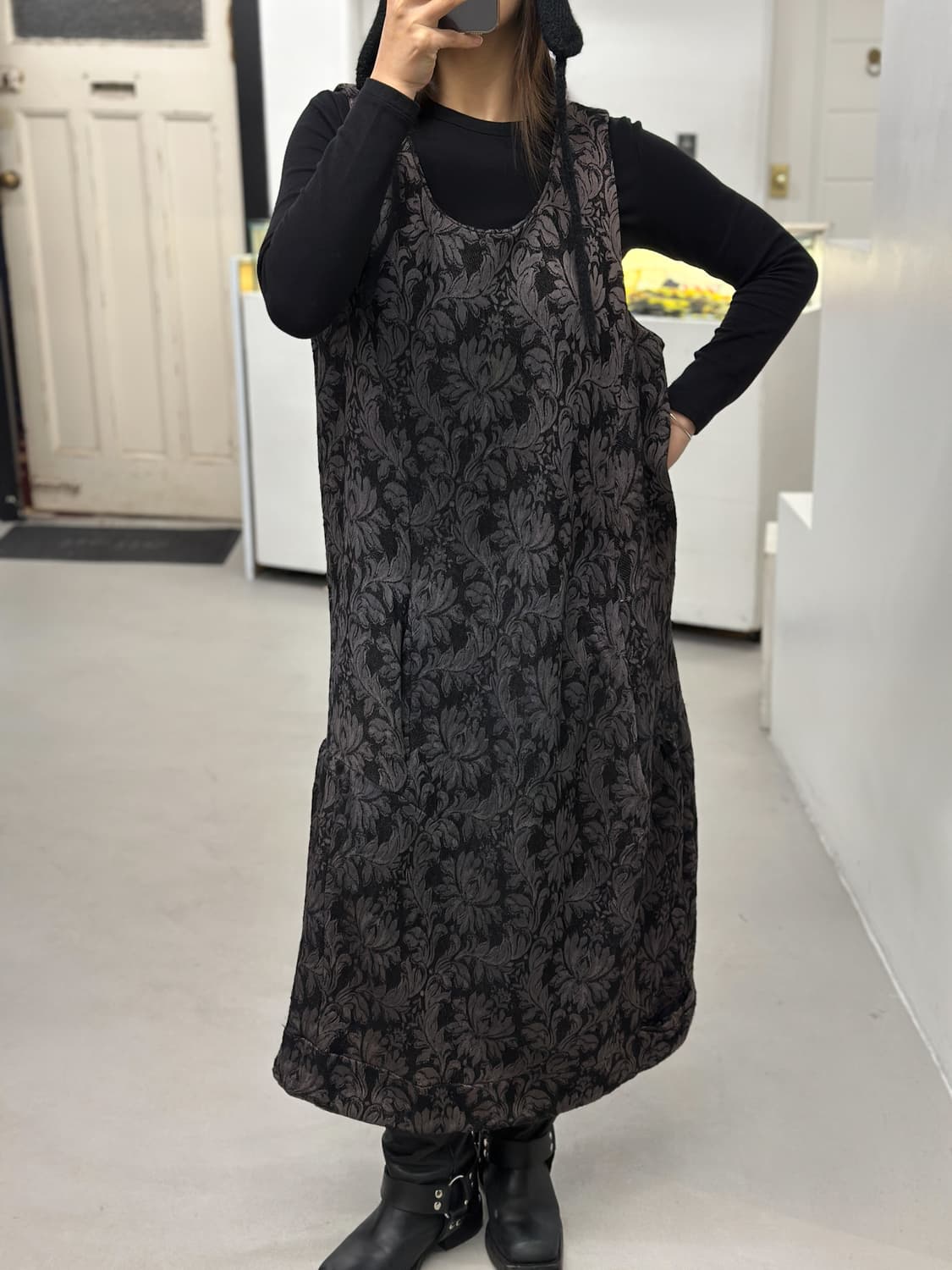 꼼데가르송 자카드 원피스 상품이미지6