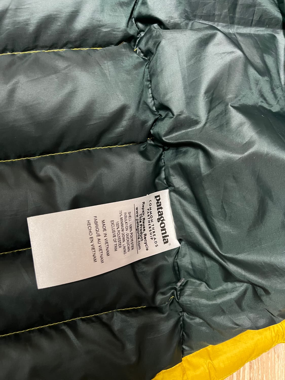 파타고니아 다운 스웨터 후디 후드 경량 패딩 s 100 등산 클라이밍 고 상품이미지8