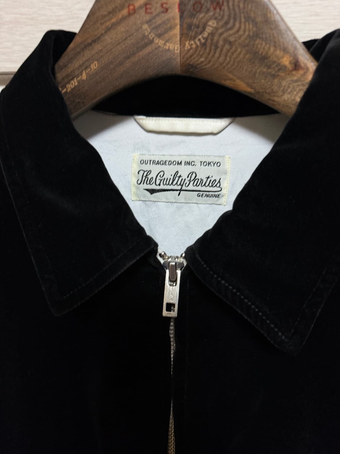 와코마리아 팀레이 벨벳자켓 상품이미지3