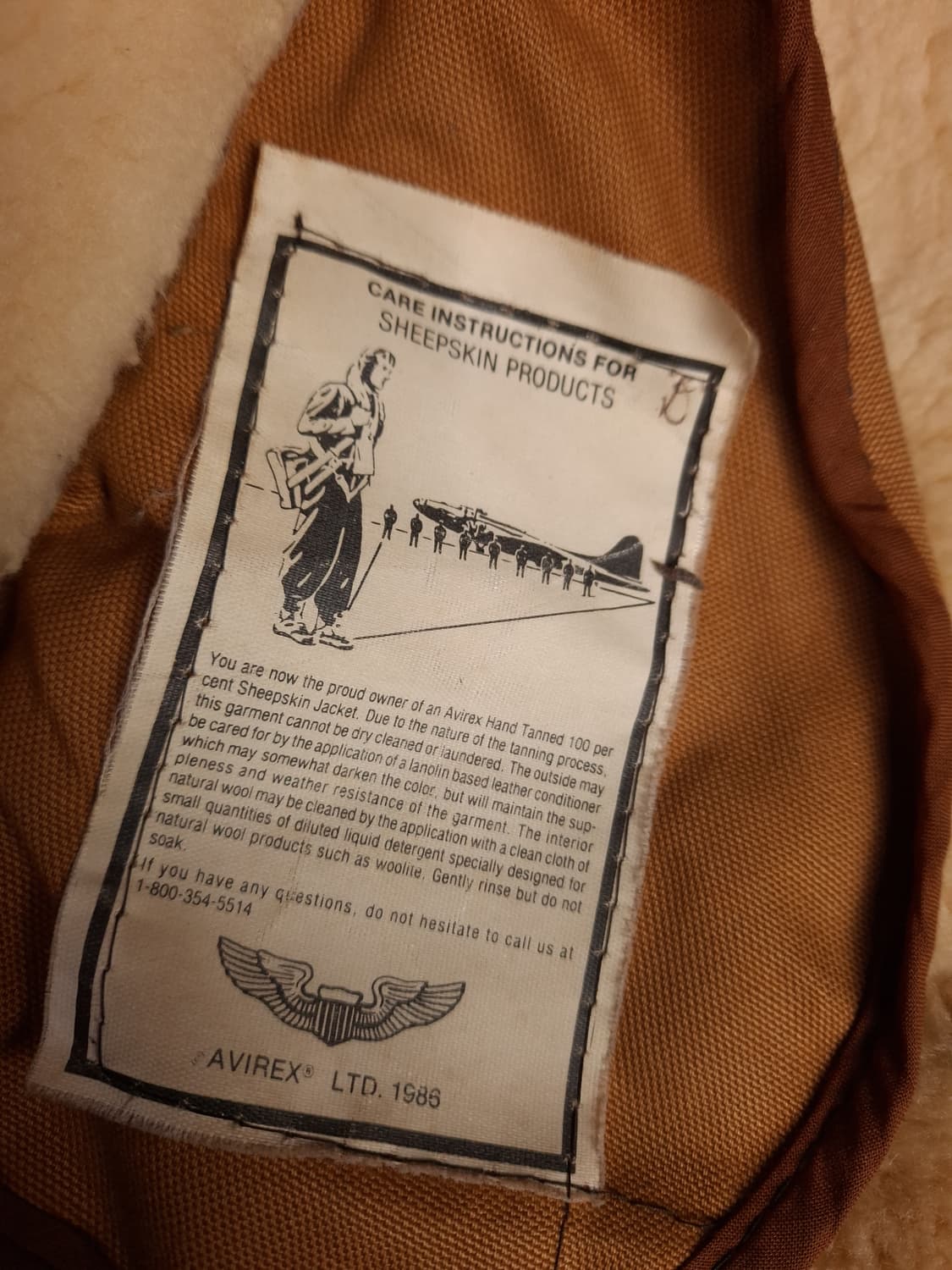 오리지날 미국제조 아비렉스 미공군 B-3 리얼레더 항공 폭격기 무스탕 상품이미지7