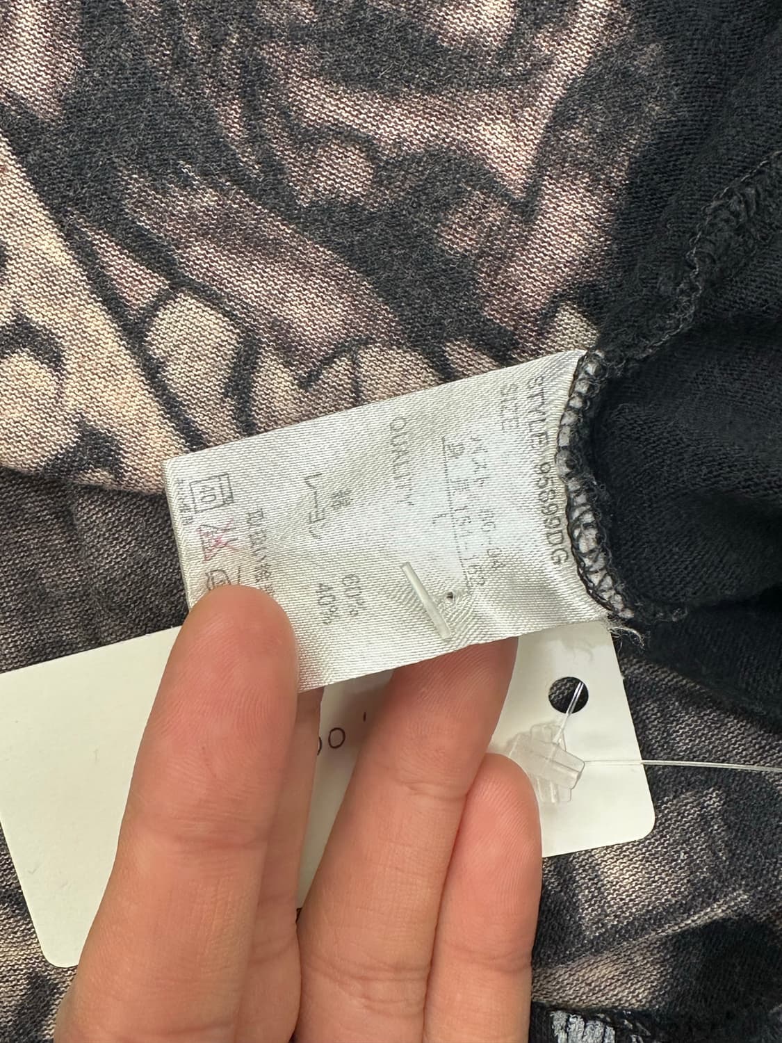 L)Dig Deep 빈티지 펑크 타투 프린팅 숏슬리브 상품이미지4