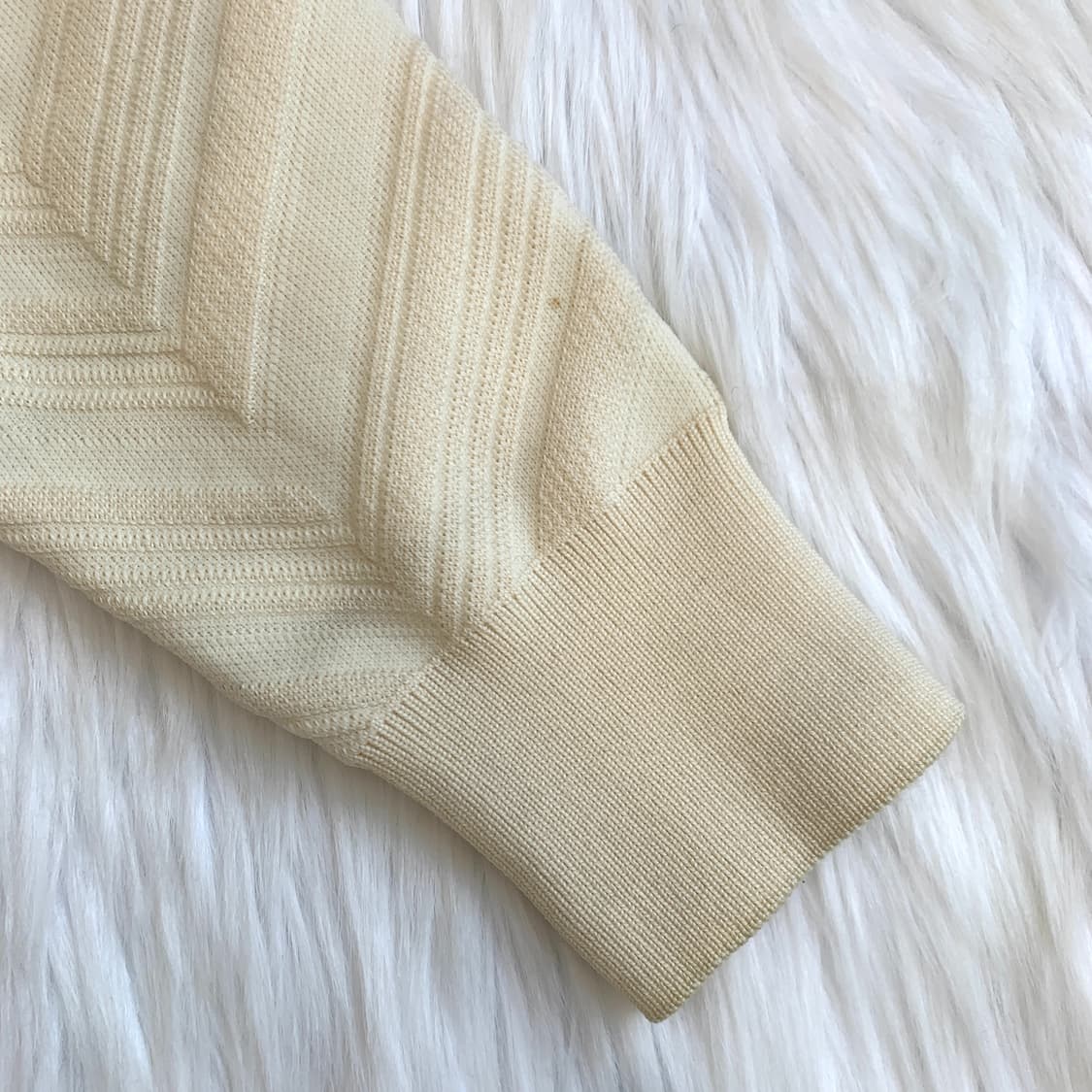 UNITED TOKYO 패턴 라운드 니트 1830 상품이미지5