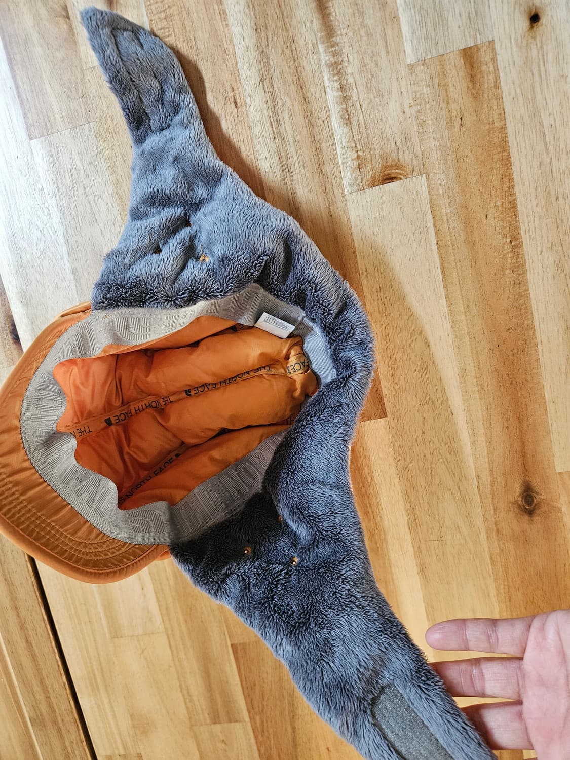 노스페이스 써밋시리즈 군밤 트루퍼햇 구스 이어머프캡  상품이미지5