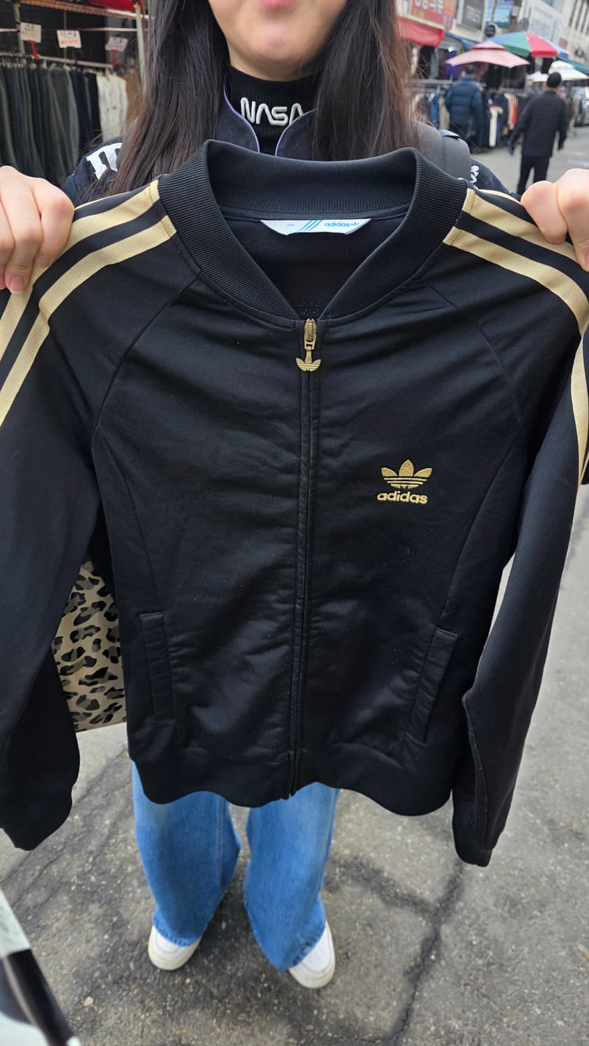 아디다스 파이어버드 빅로고 져지 금 상품이미지1