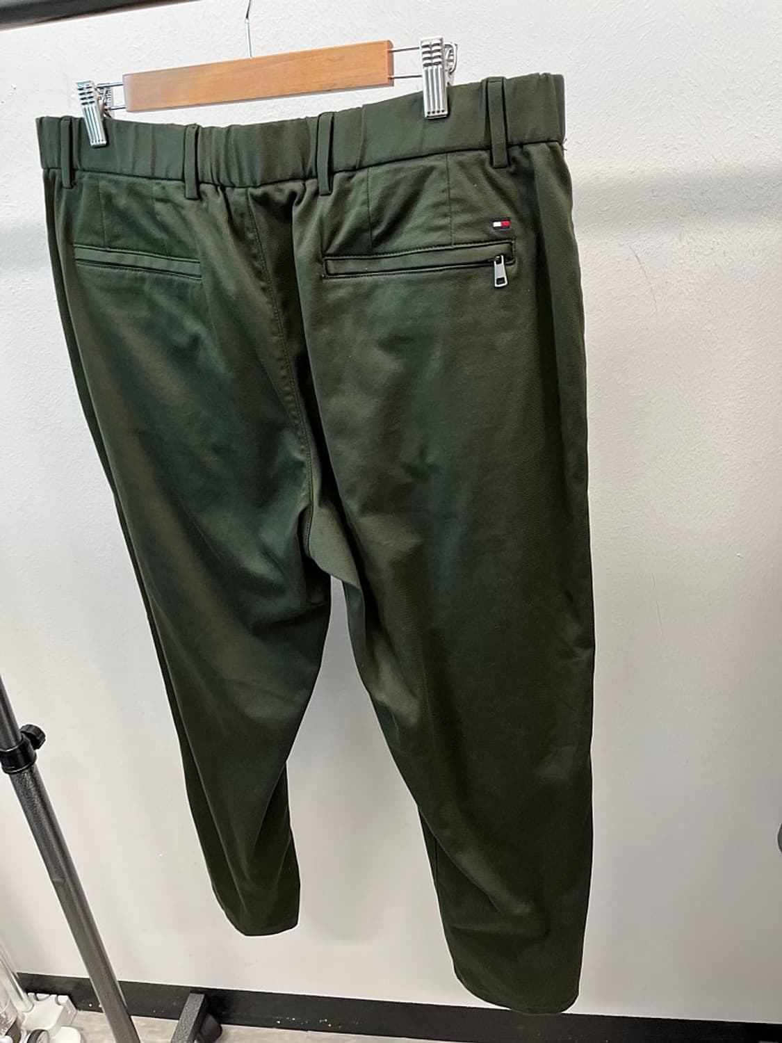 38-40) 타미 딥그린 밴딩 치노팬츠  상품이미지5