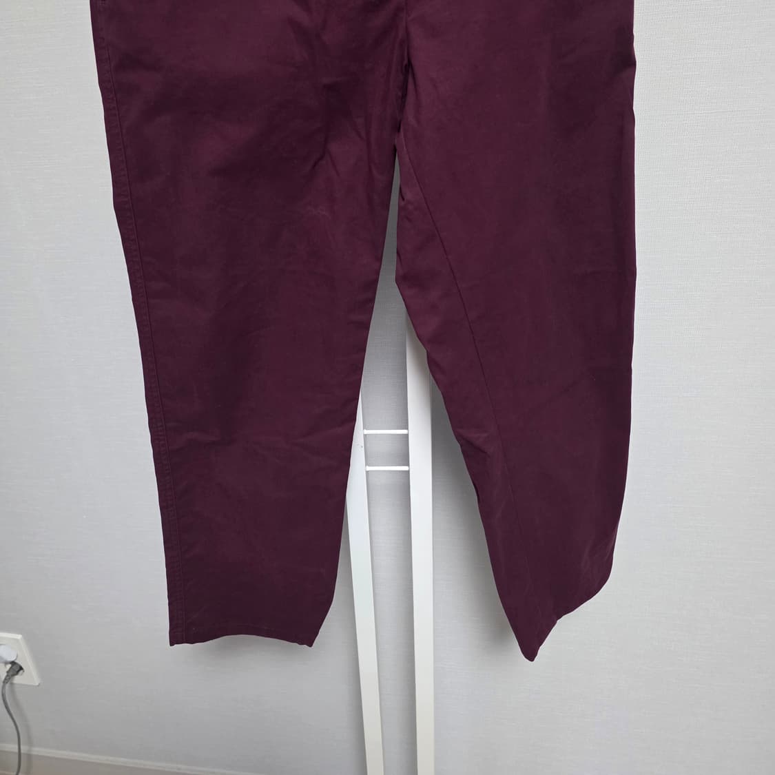 COS 버건디 여성 면바지 팬츠 상품이미지3