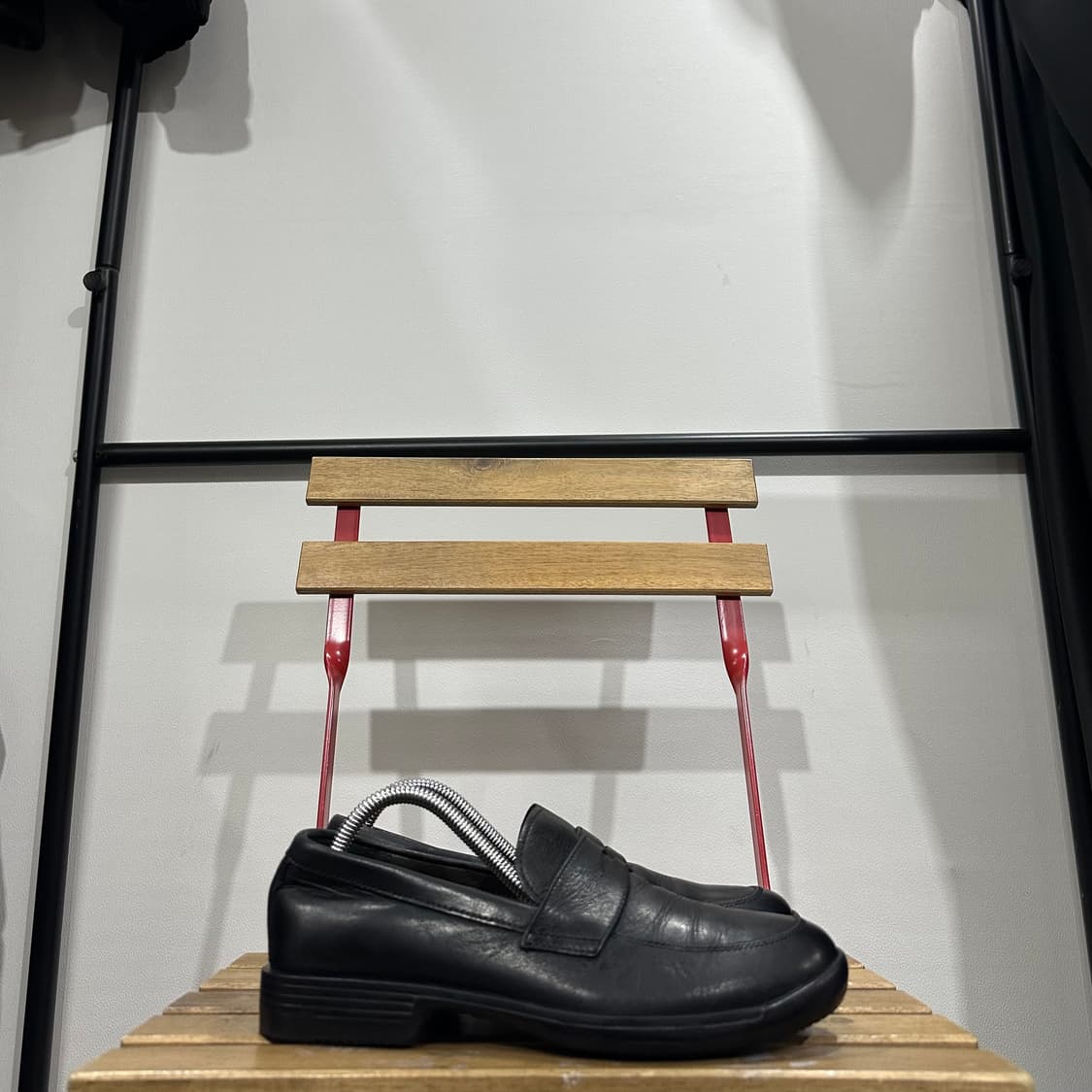 39) 캠퍼 로퍼 남성 남자 구두 페니로퍼 레더 블랙 상품이미지1