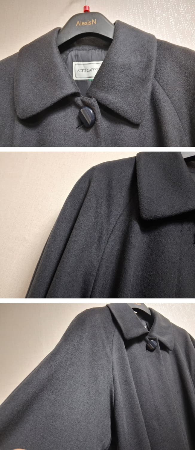 ALTO CAPOTTO  그레이 캐시미어롱코트 레트로핏 여성 66까지 루 상품이미지5