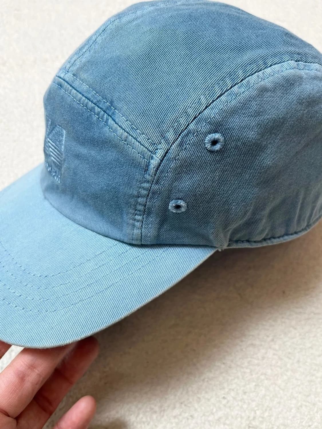 코닥 KODAK 23ss 가먼트다잉 캠프캡 Q1219 상품이미지4