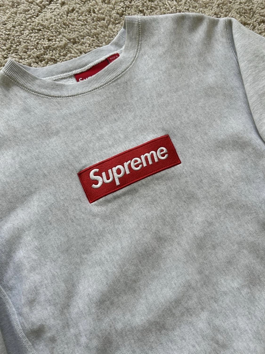 슈프림 박스 로고 크루넥 상품이미지3