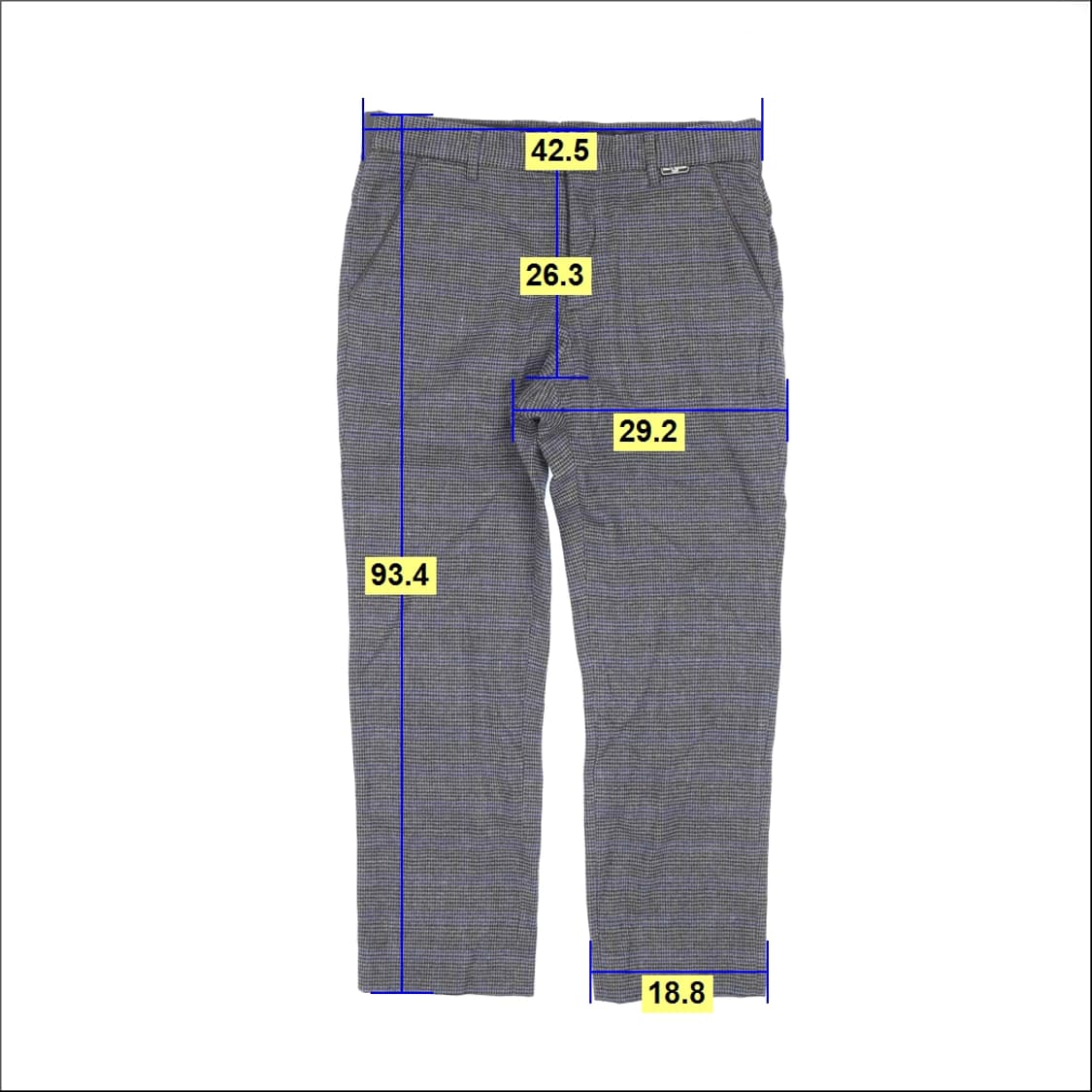 84 헨리코튼 골프 체크 겨울팬츠 0121H2 상품이미지6