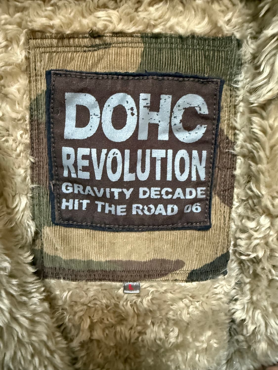 DOHC 퍼 카모 패딩 / Y2K패딩 상품이미지4