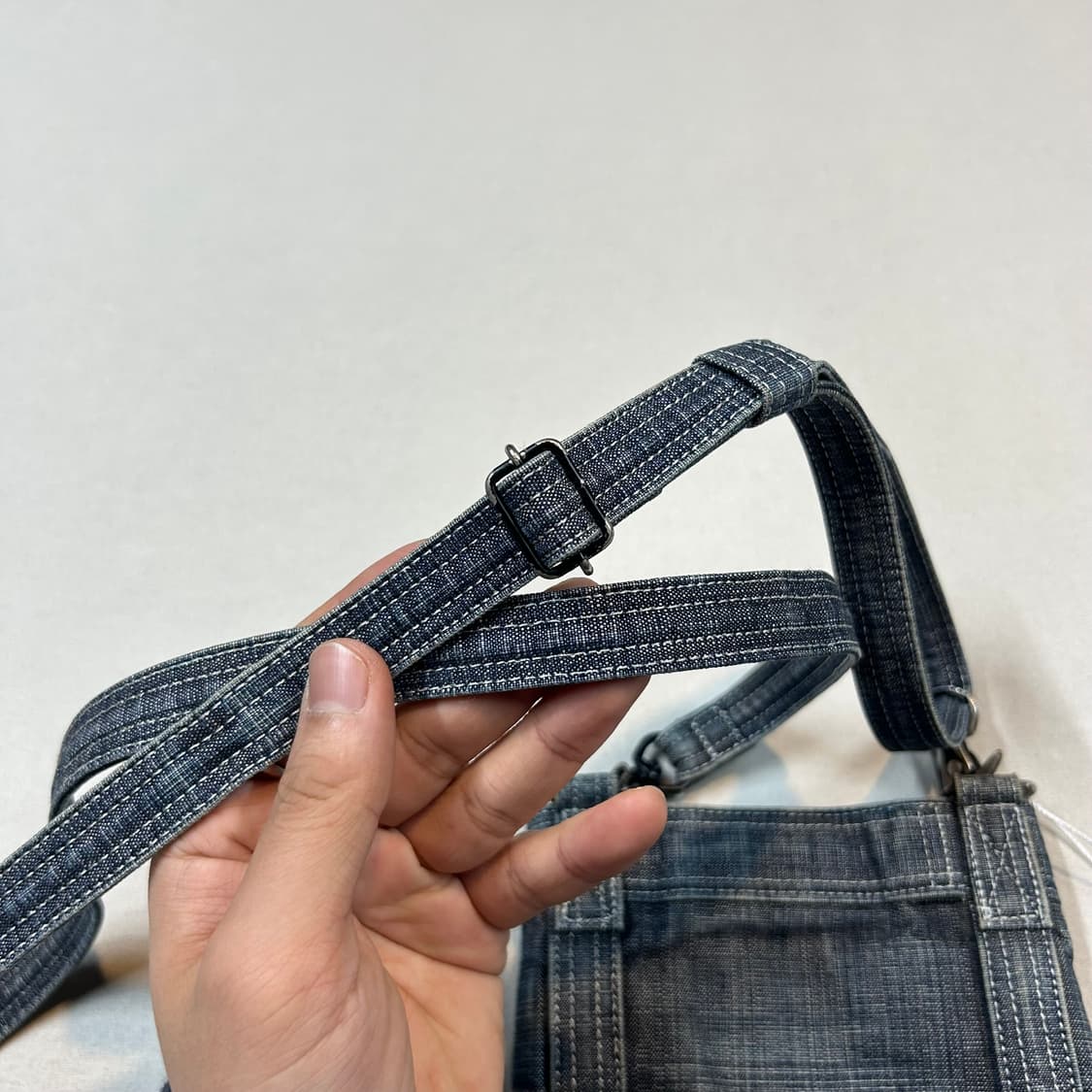 요시다 포터 온스 코튼 데님 크로스백 숄더백 P04 상품이미지7