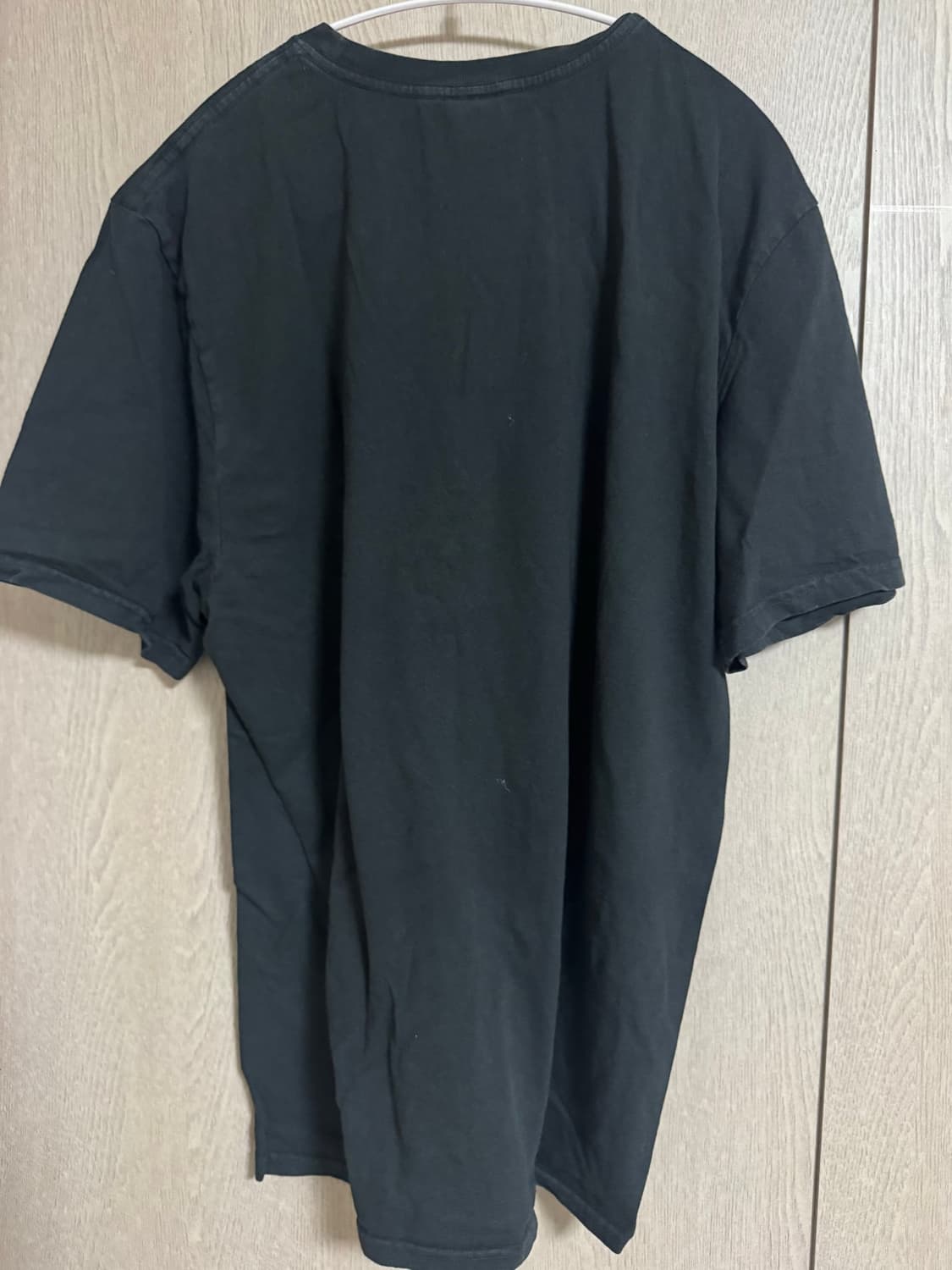 M]스투시 우주인 티셔츠 블랙 상품이미지2